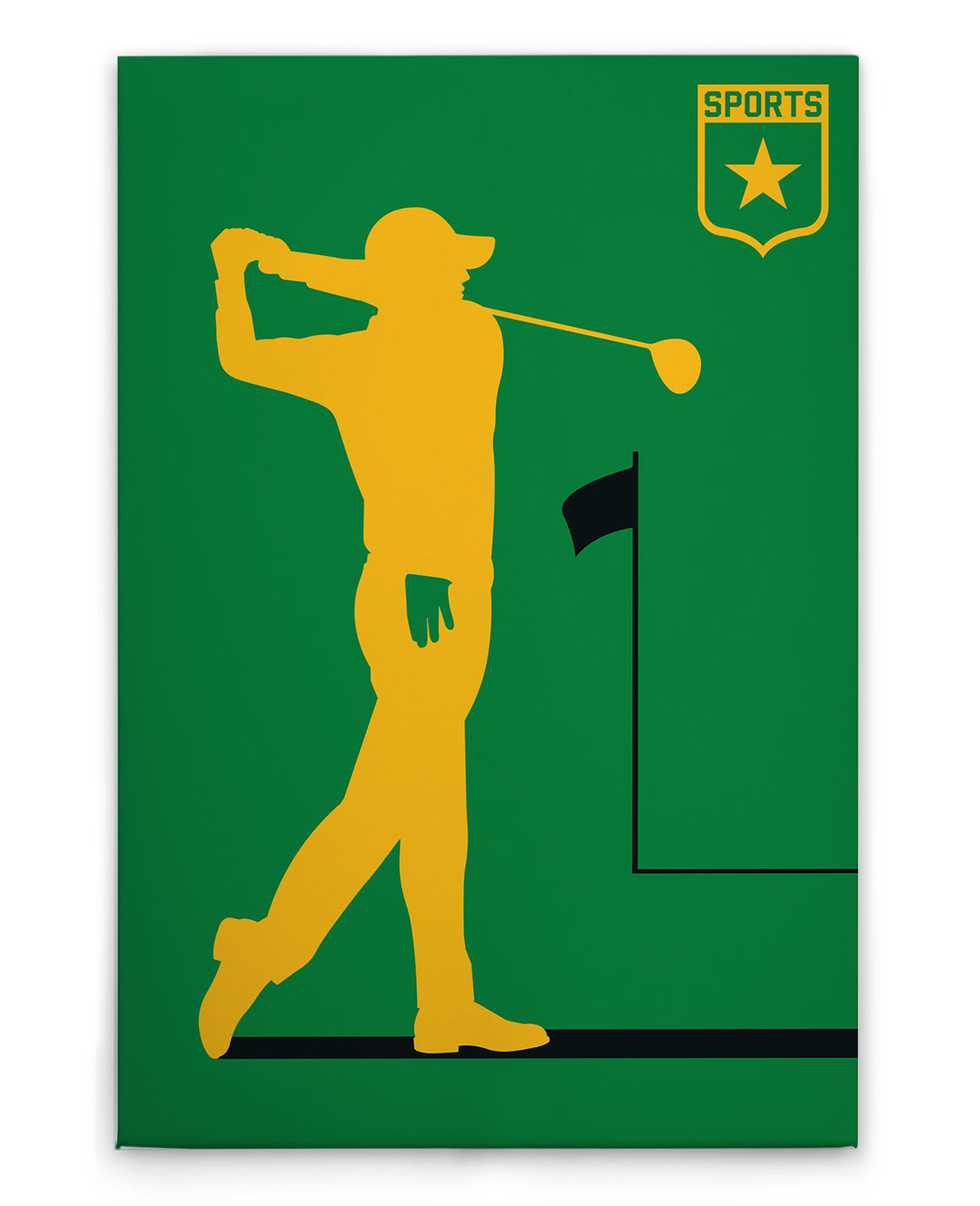 AS Leinwandbild Golfplayer DD131961