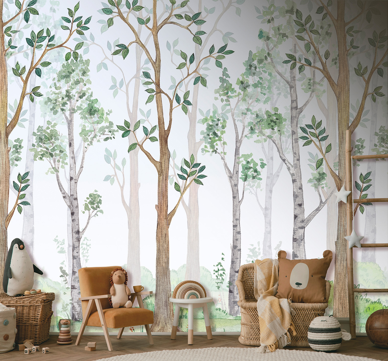 Decoprint Fototapete Cute Walls Natur CW60401