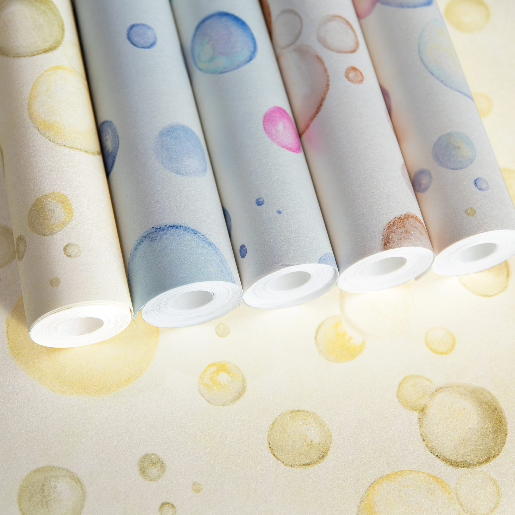 Hohenberger Vliestapete Happy Inner Child Bubbles 27565