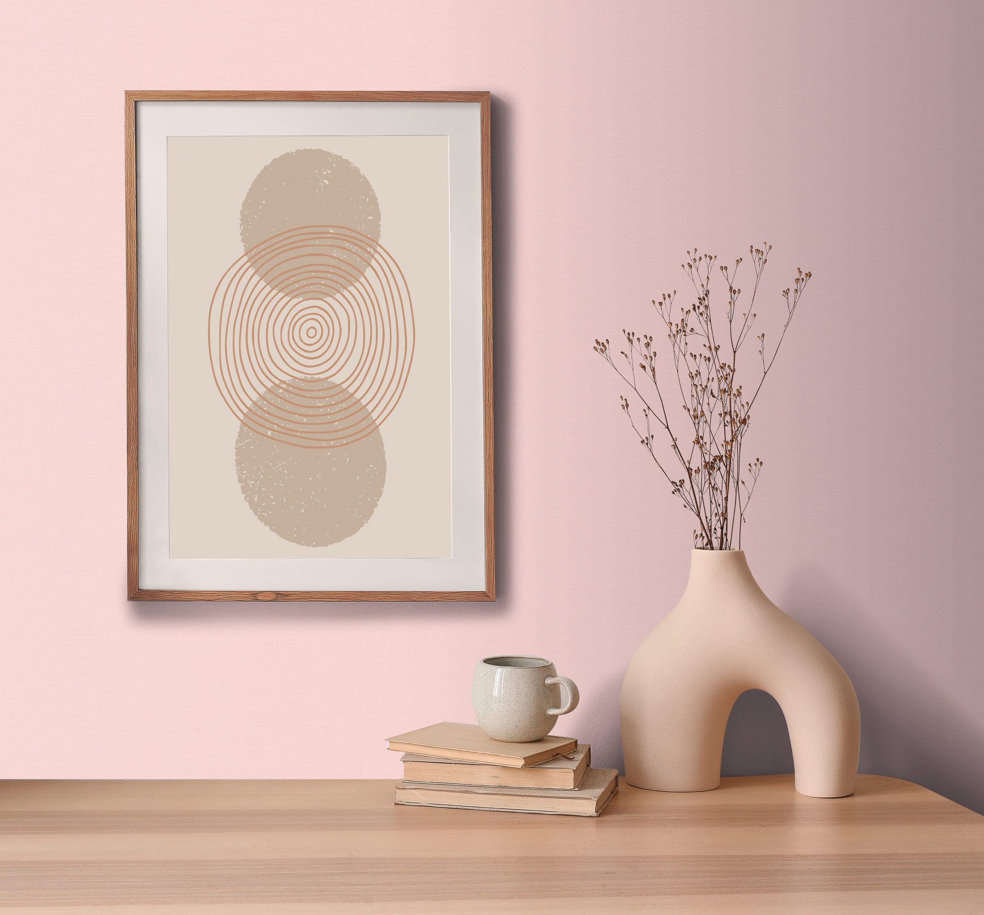 AS Vliestapete PintWalls II Unitapete Rosa 389041