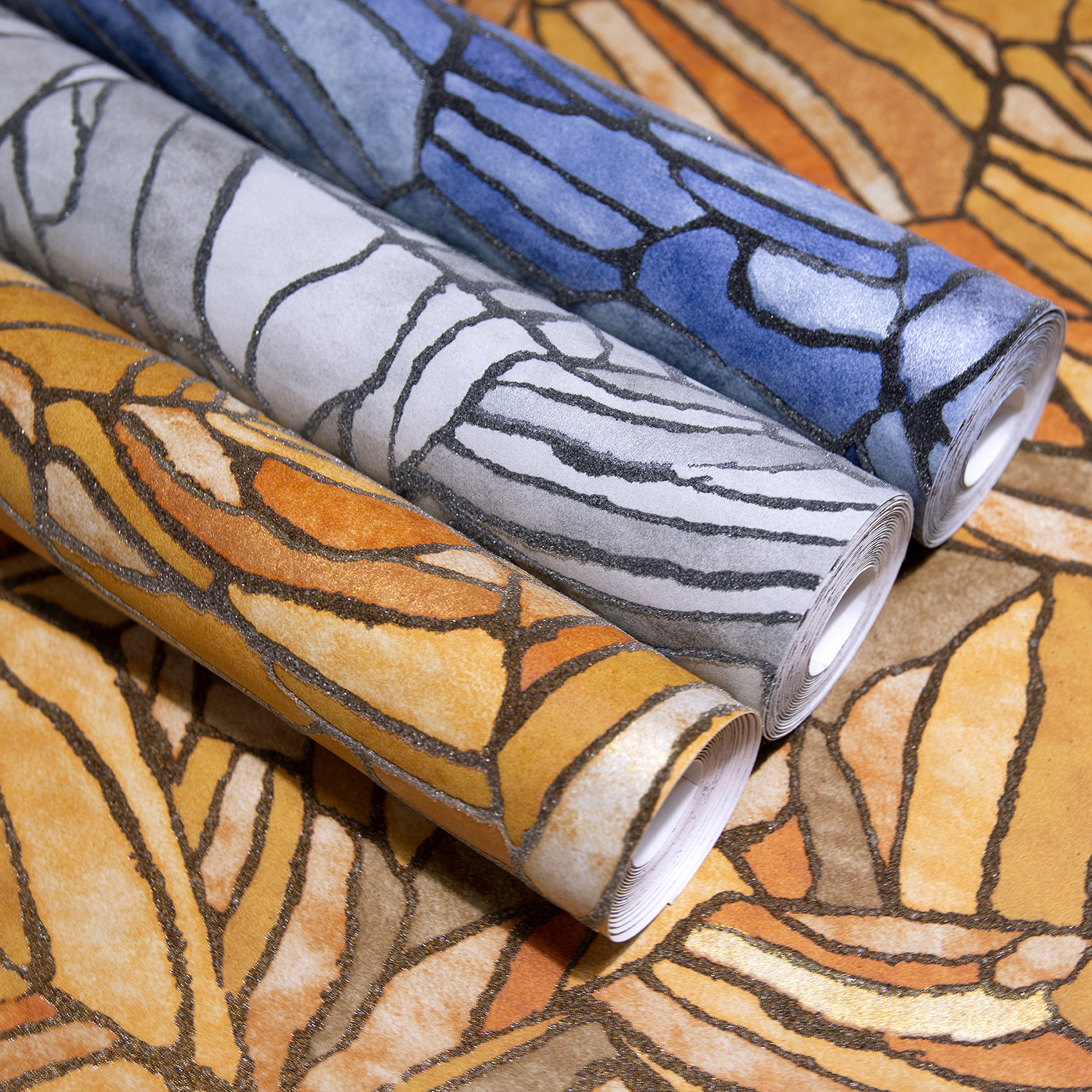 Hohenberger Vliestapete Glasperlen Yuuma Tori 81405