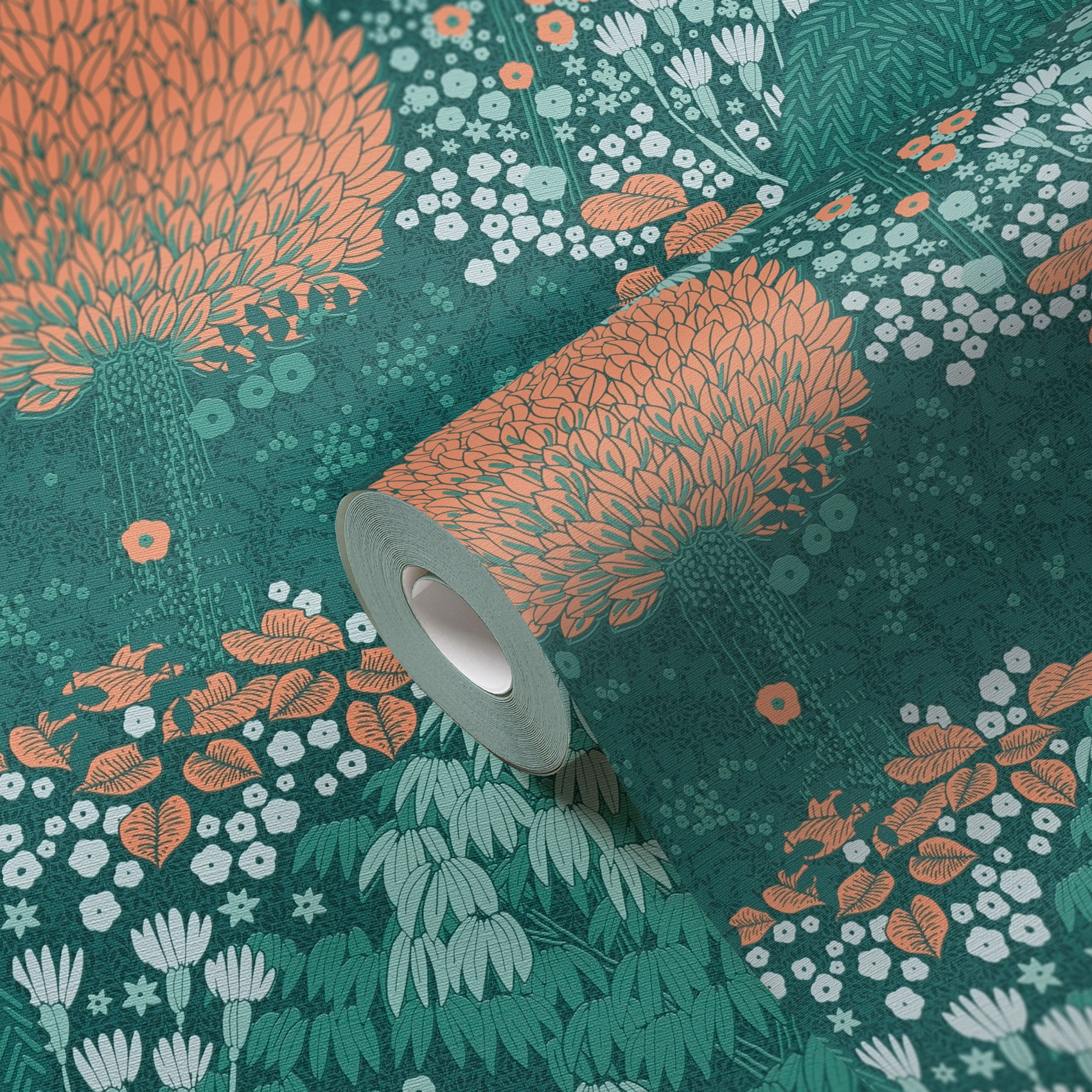 Livingwalls Vliestapete Famous Garden Waldtapete 393503