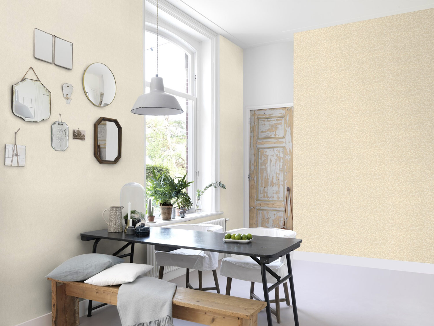 Rasch Vliestapete Amara Beige-Hellbeige 720747