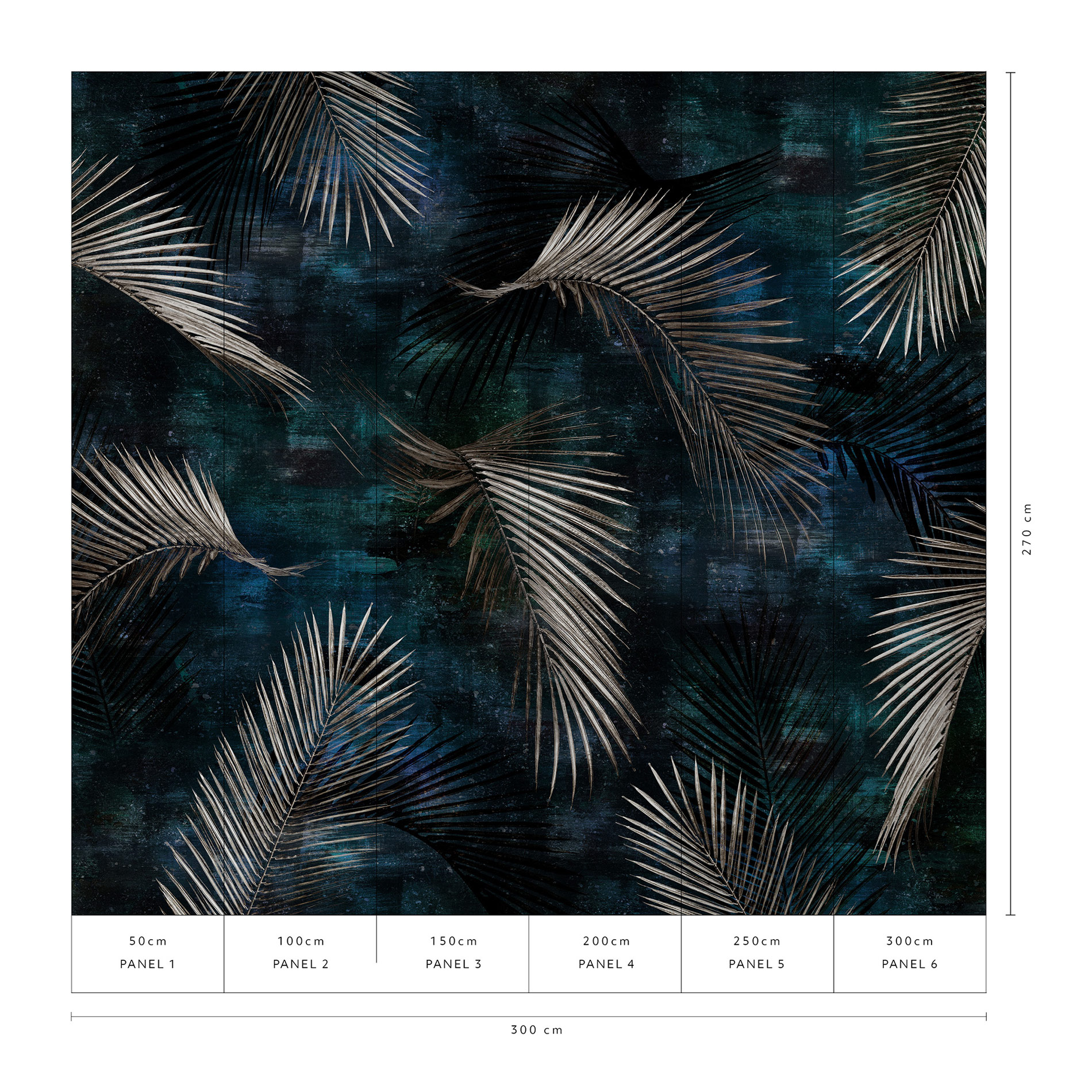 Erismann Fototapete GMK Art Edition Glossy Palms 224325