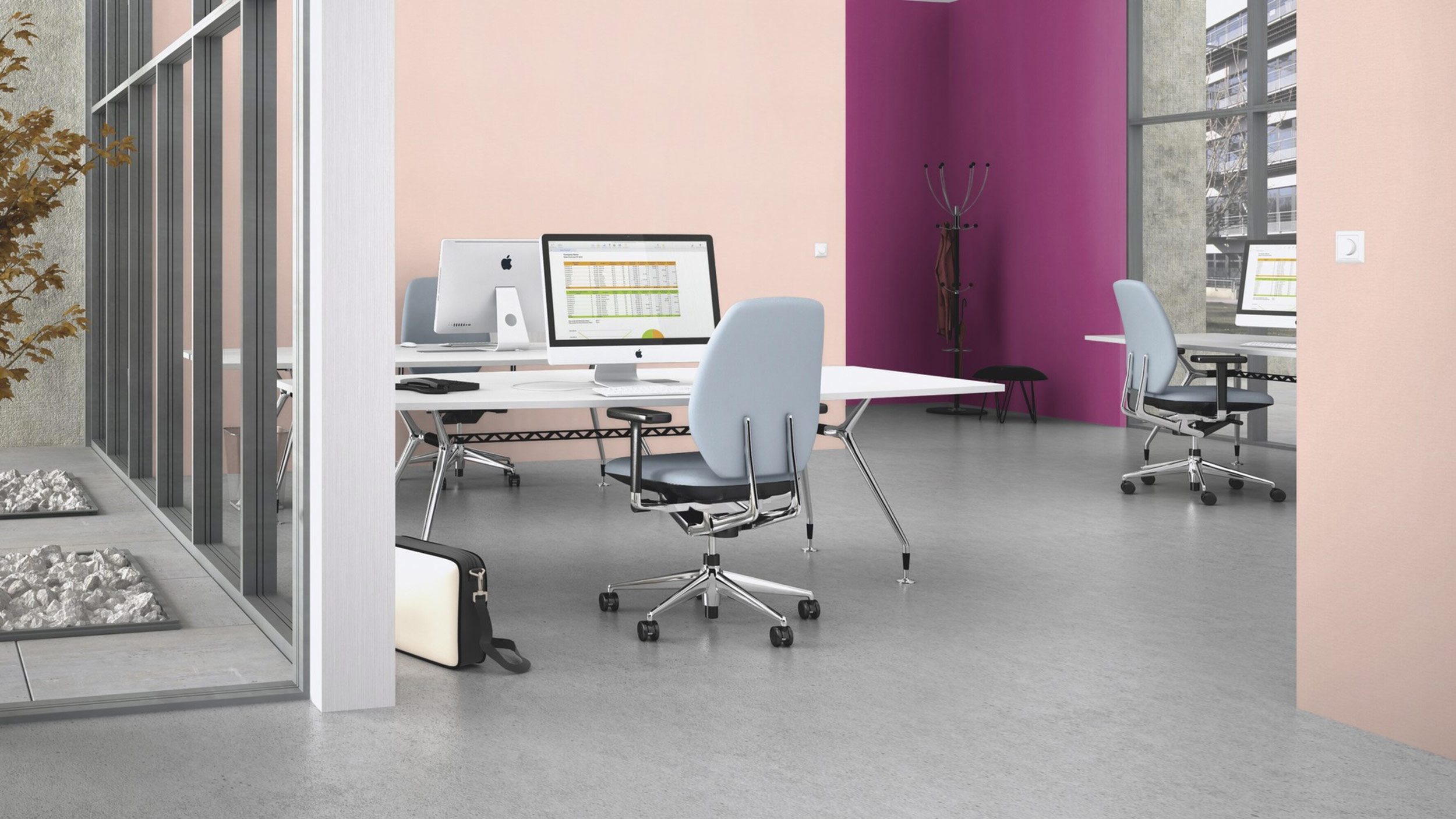 Rasch Vliestapete Country Charme Rosa 452006