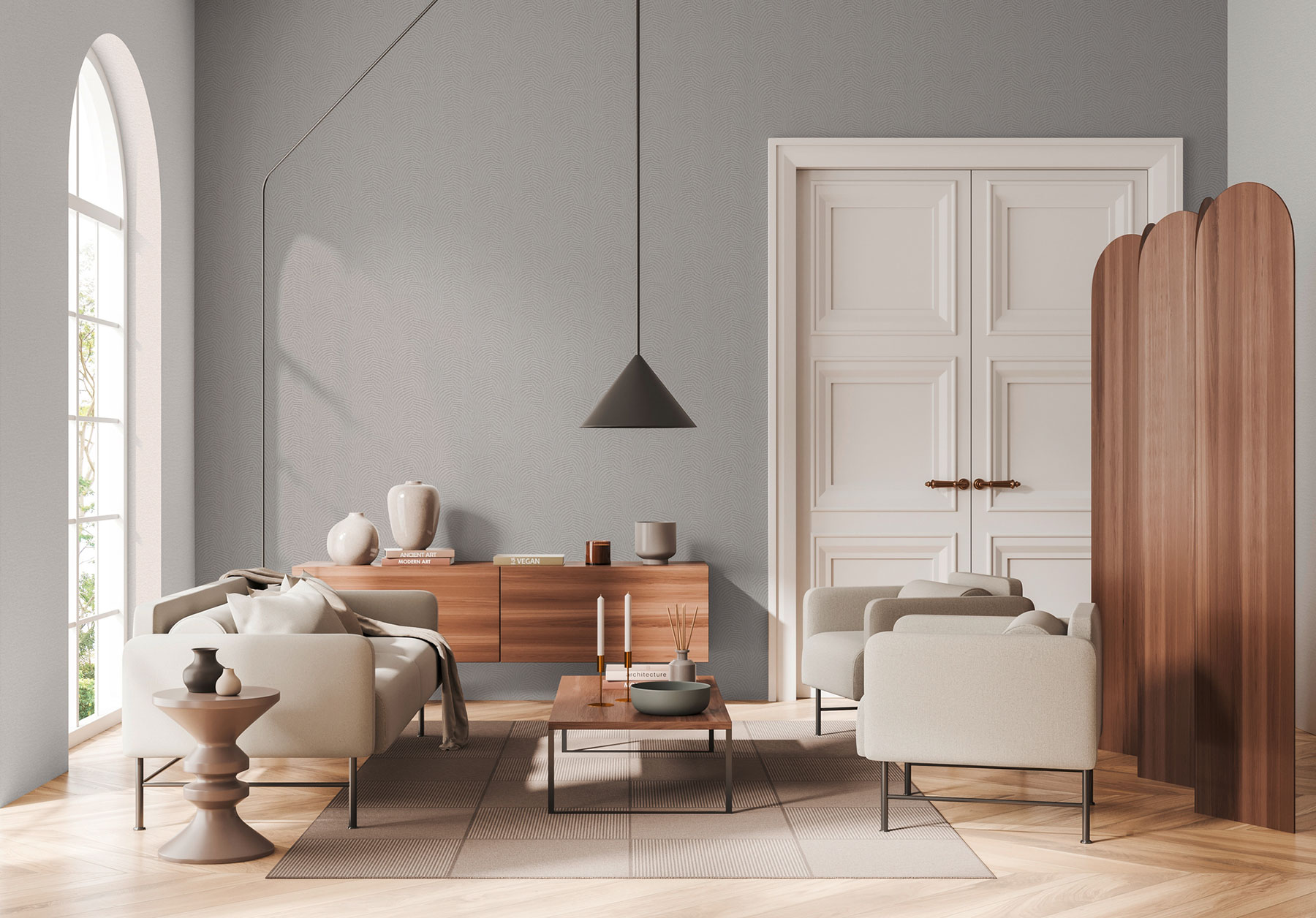 AS Vliestapete Daniel Hechter 7 Modern Grau 781531