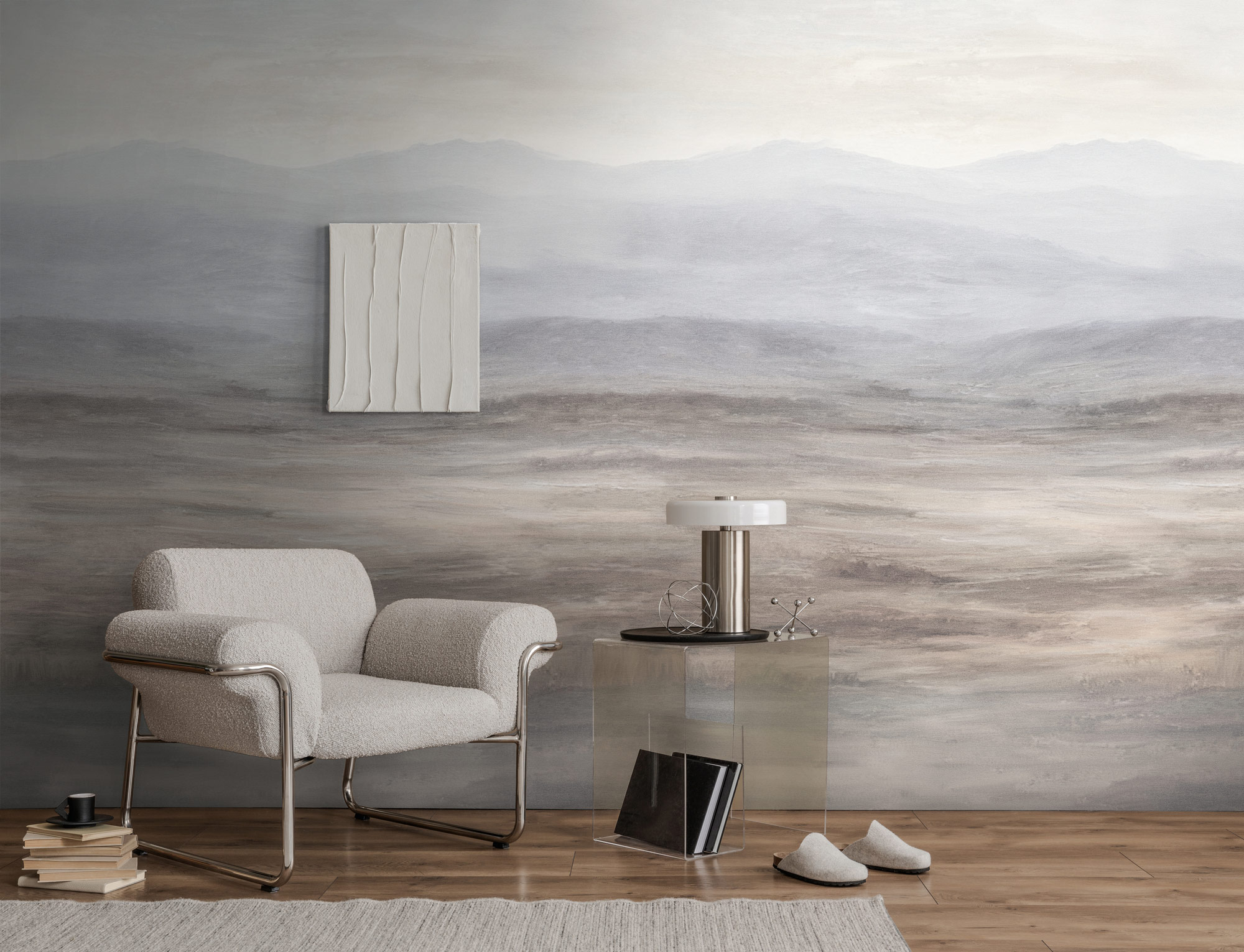 AS Fototapete The Wall 4 Abstrakt Blau 792487