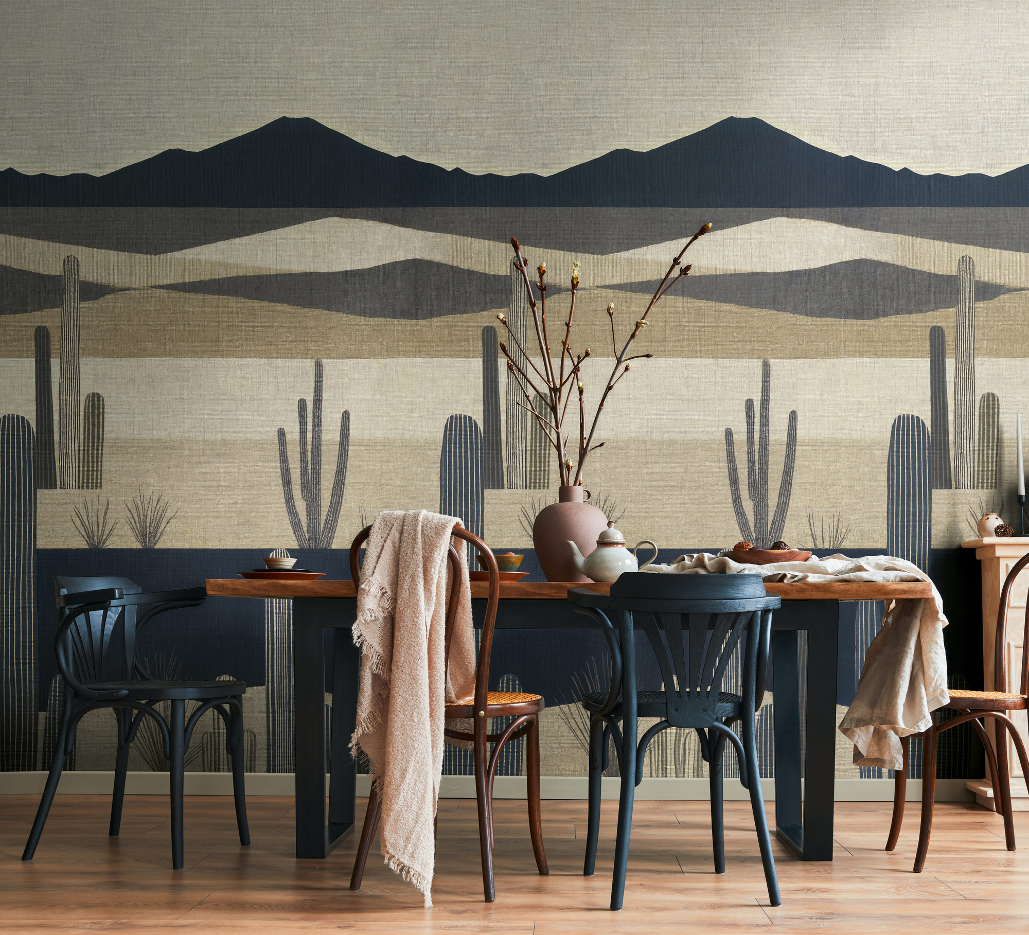 AS Fototapete The Wall 4 Landschaft Braun 792495
