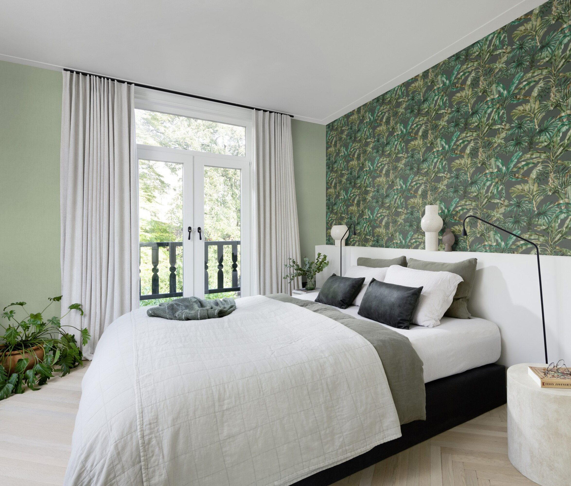 Rasch Vliestapete Florentine 4 Leinenoptik 484588