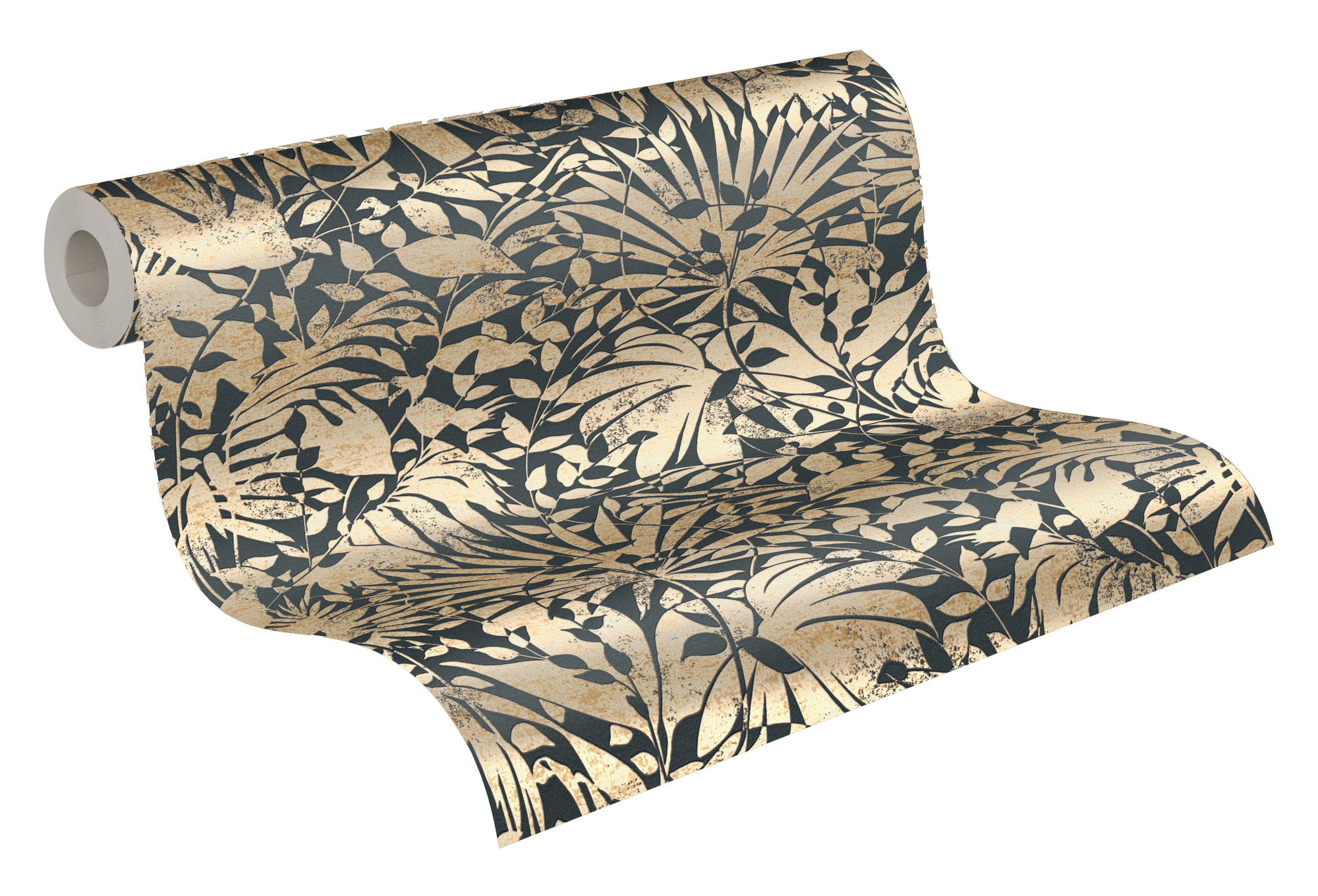 AS Vliestapete The BOS gold Blumentapete 388313