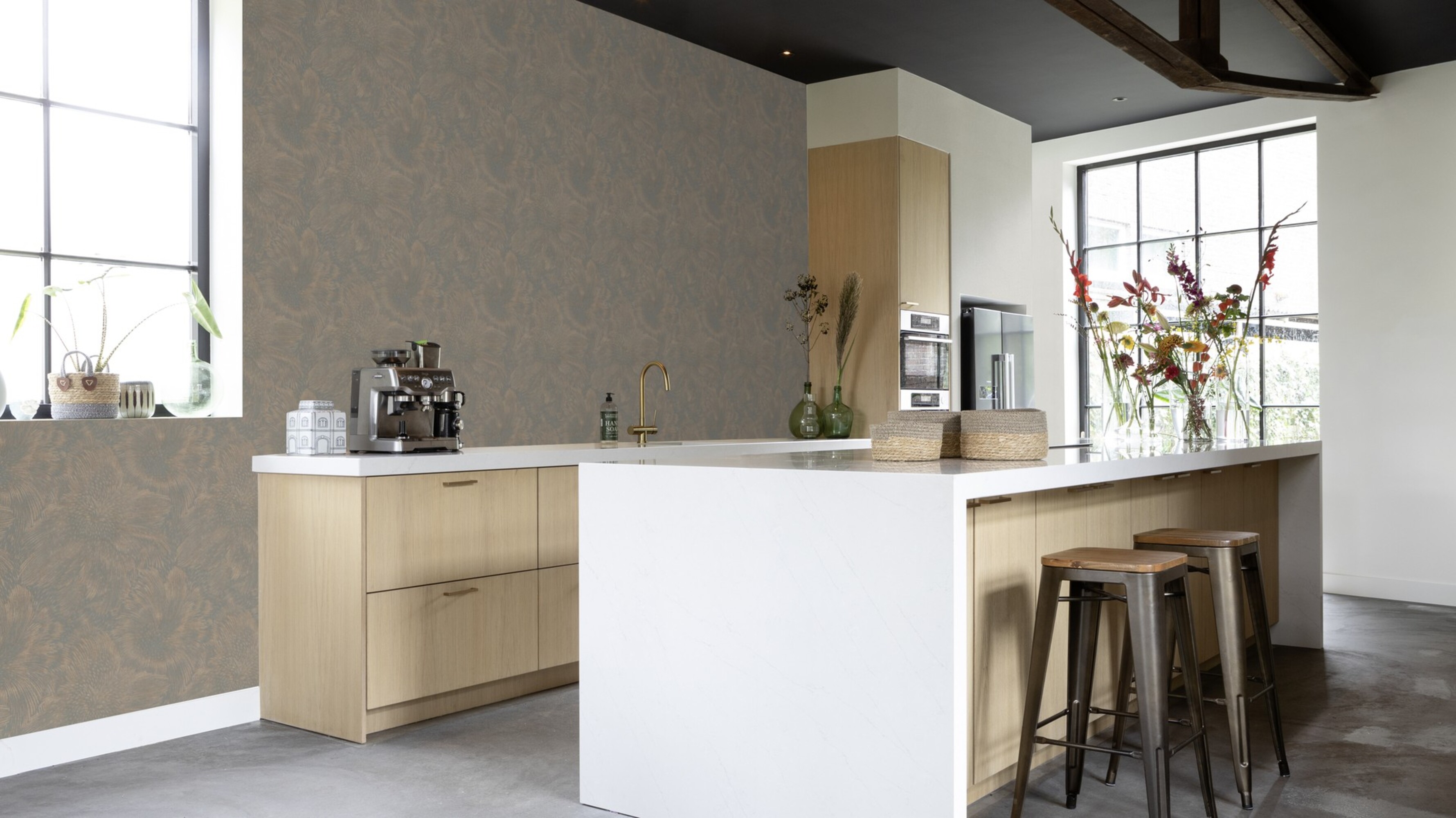 Rasch Vliestapete Allegretto Grau 509267