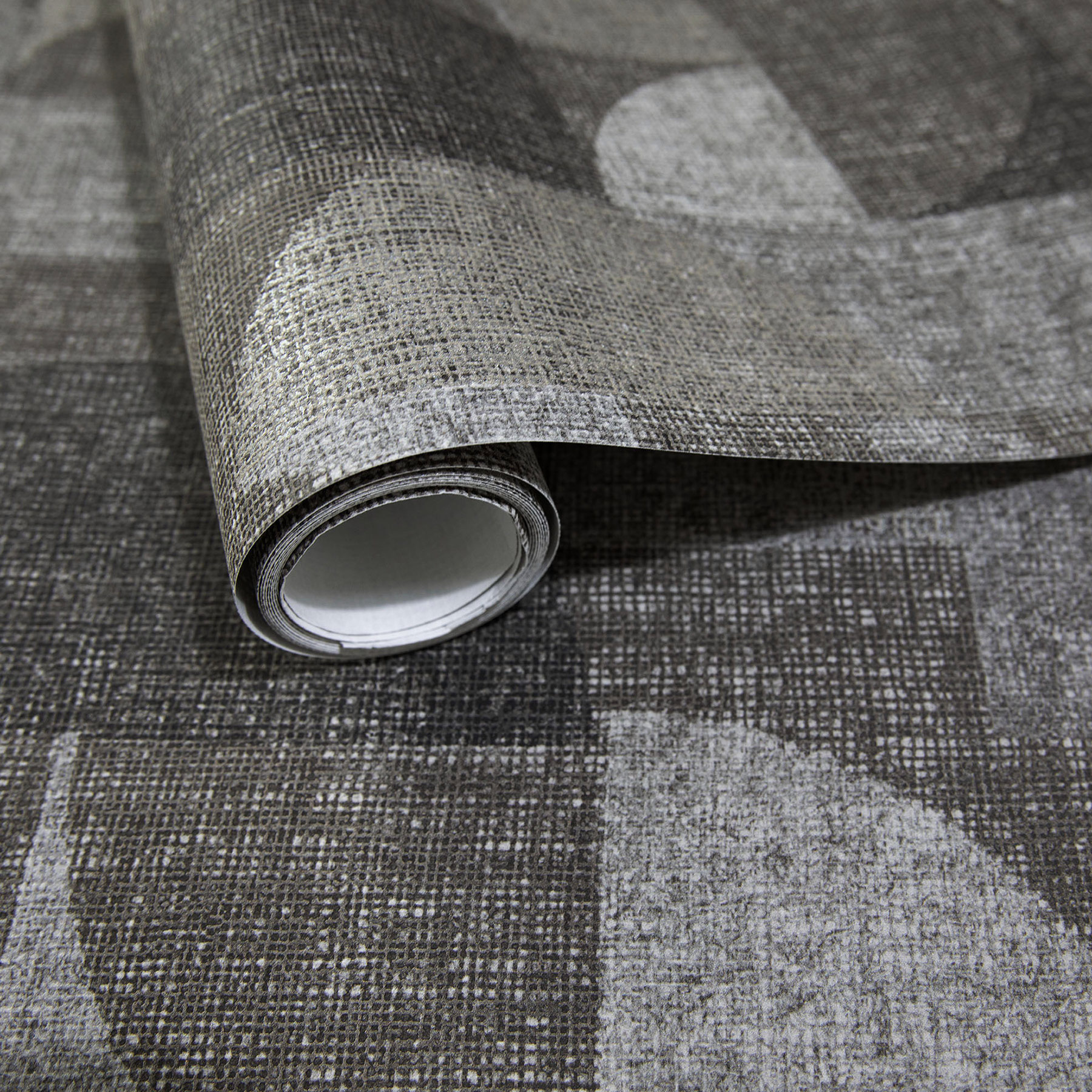 Hohenberger Vliestapete Tesoro Forma Grigio 65599