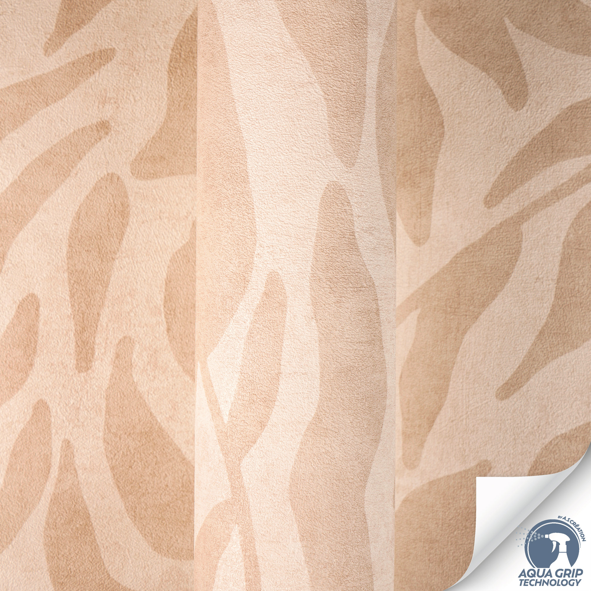 AS Vliestapete Cosiness Designdrop 2 Natur Beige 793141