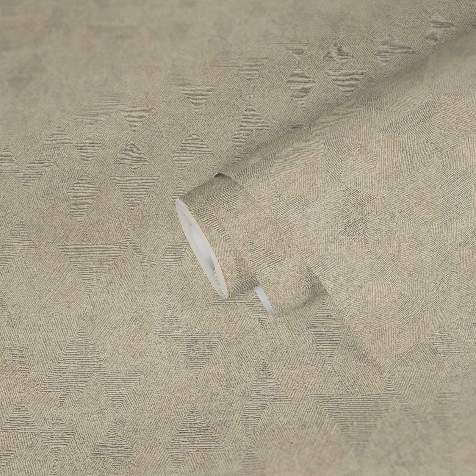 Livingwalls Vliestapete My Home My Spa Geometrisch 386982