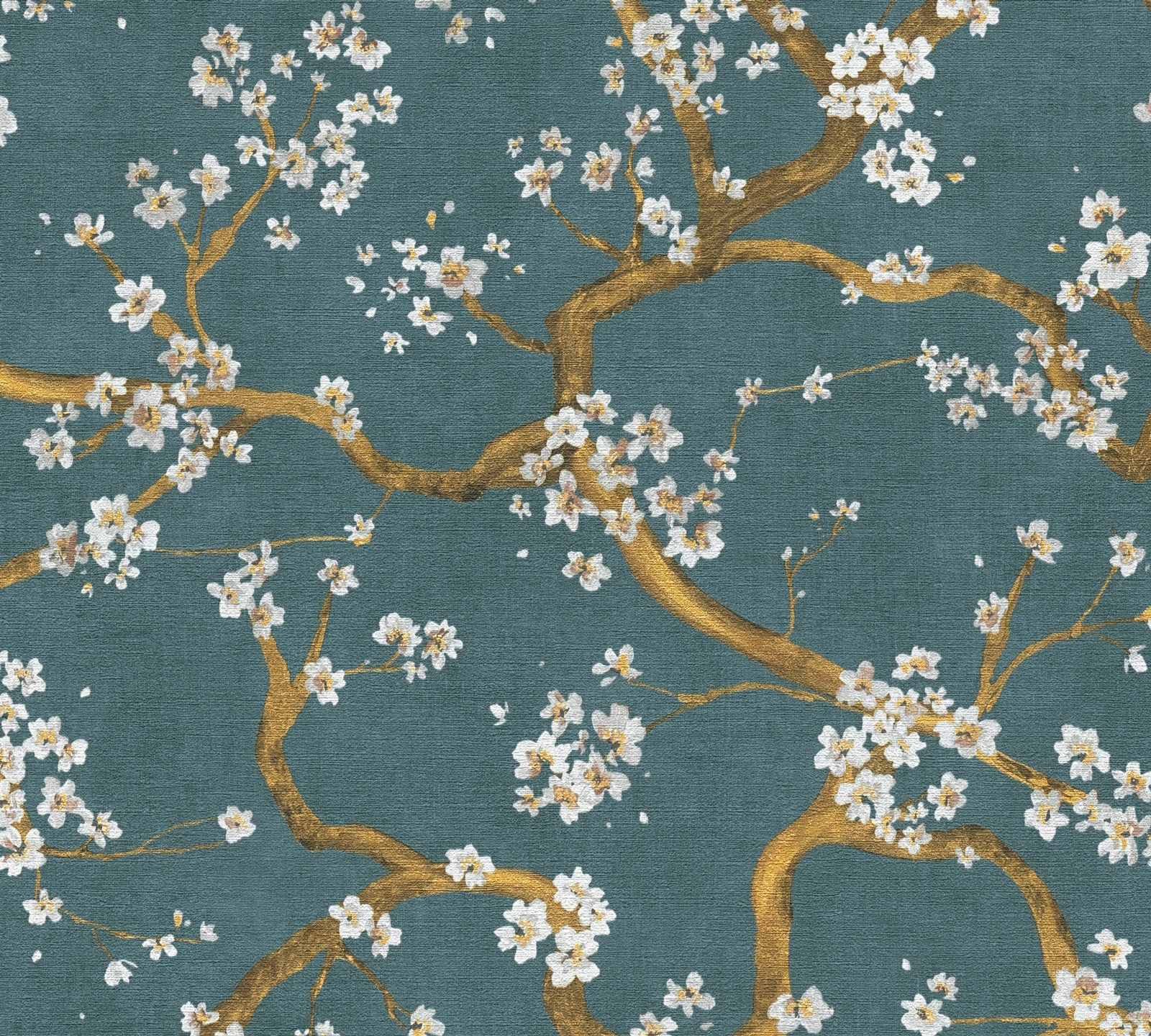 AS Vliestapete MS Hot Spots Floral Blau 781994