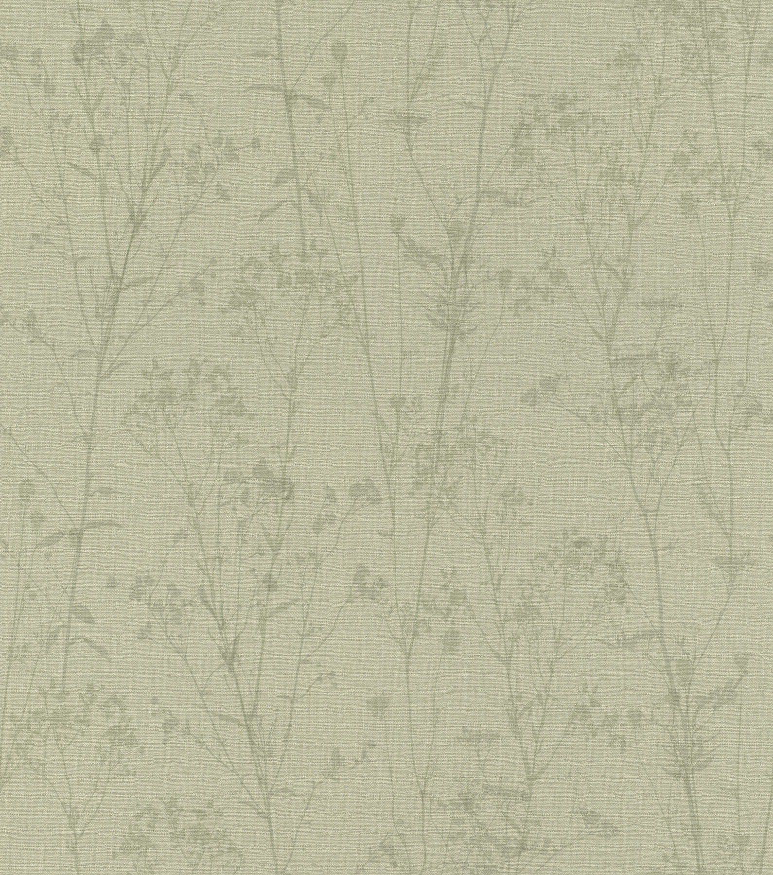 Rasch Vliestapete Peonies Grün Floral 582123