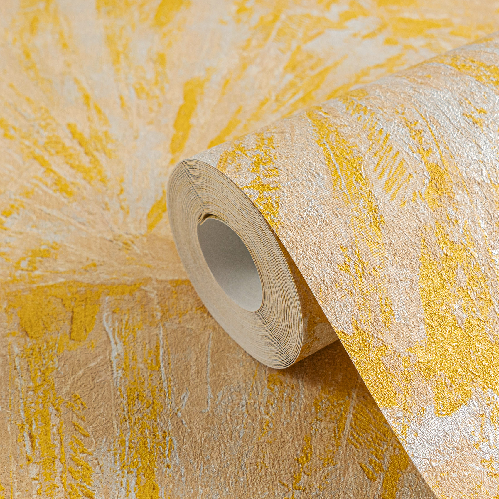 AS Vliestapete MS Hot Spots Grafik Gelb 781984