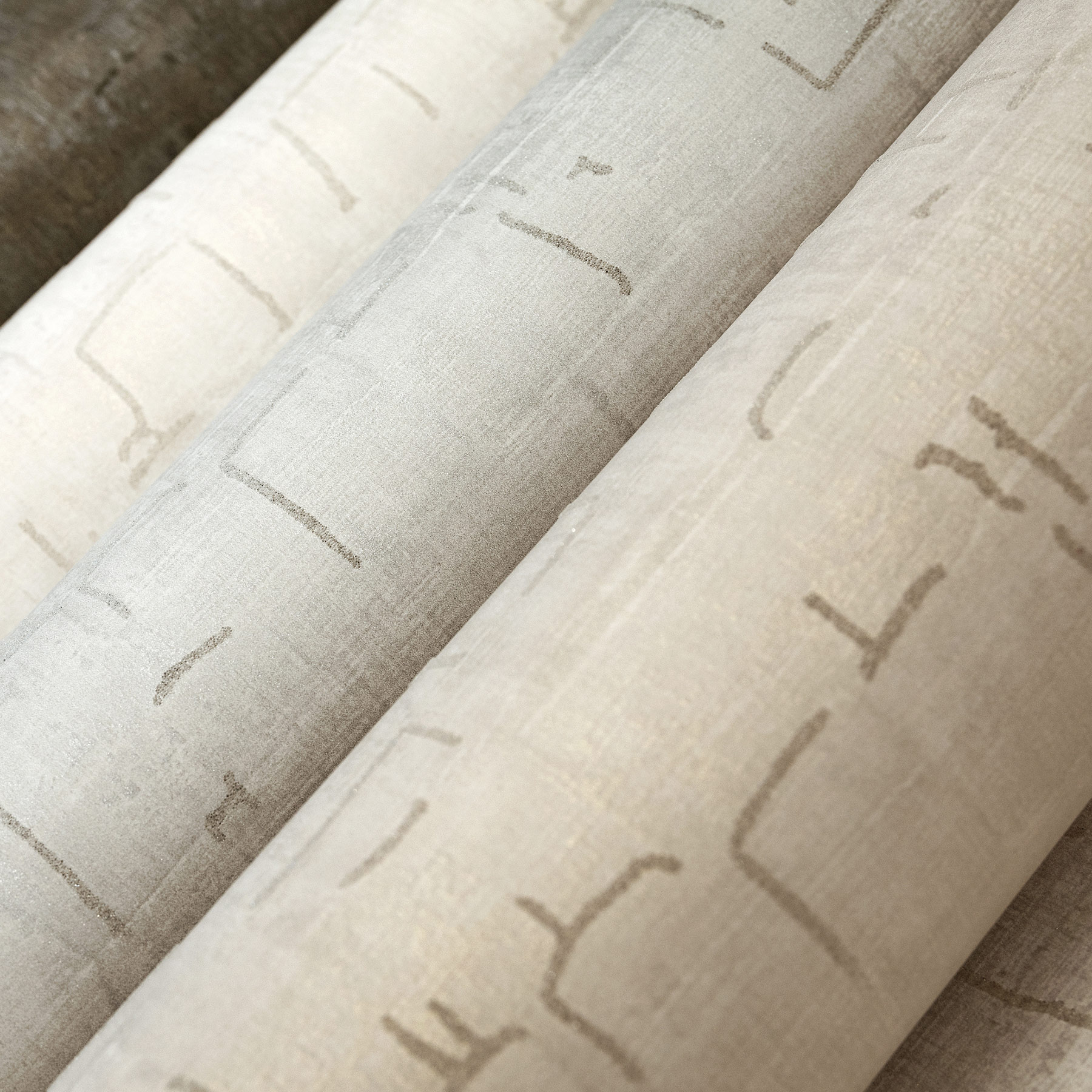 Hohenberger Vliestapete Perle Divino Vesta Fossil Grey 81318