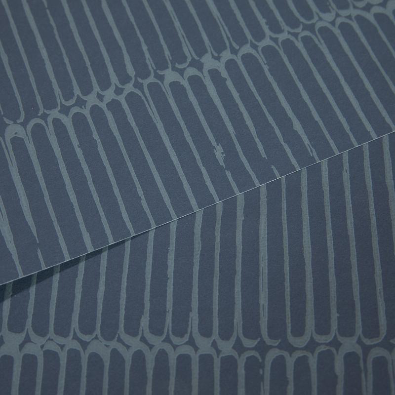 Hohenberger Vliestapete Chalk Beams in Order Blue 65503