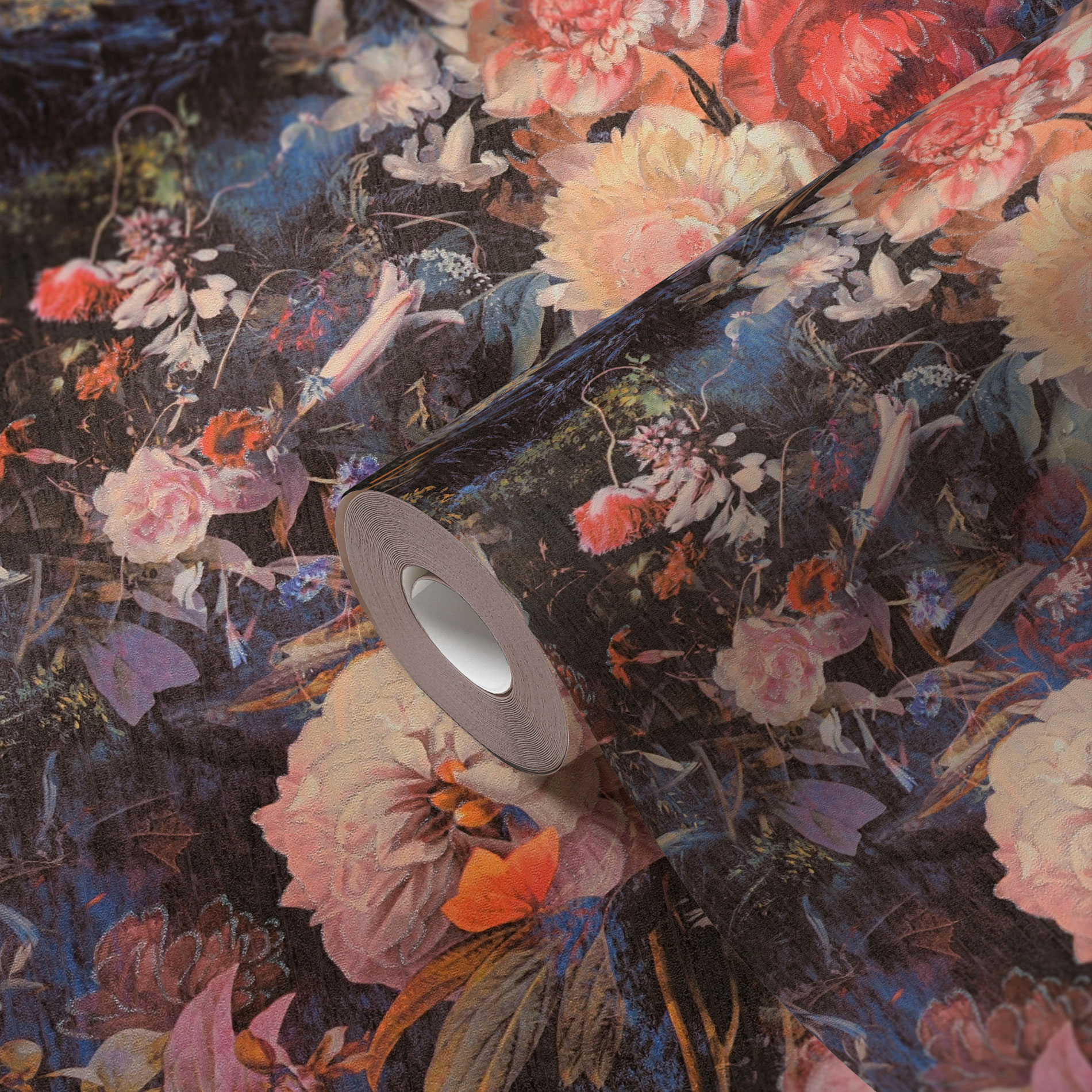 AS Vliestapete The BOS bunt Blumentapete 388211