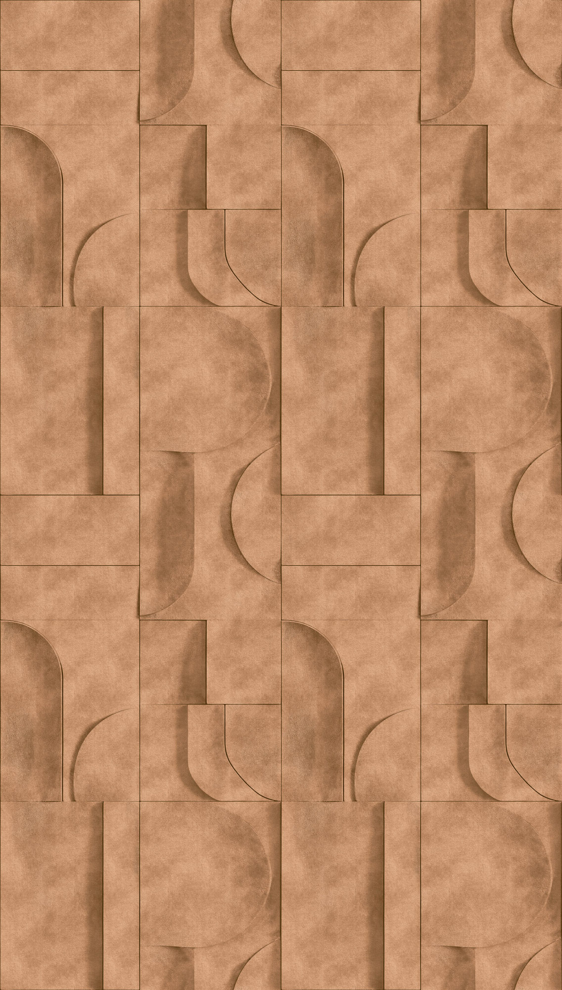 AS Fototapete The Wall 4 3D Optik Braun 792243