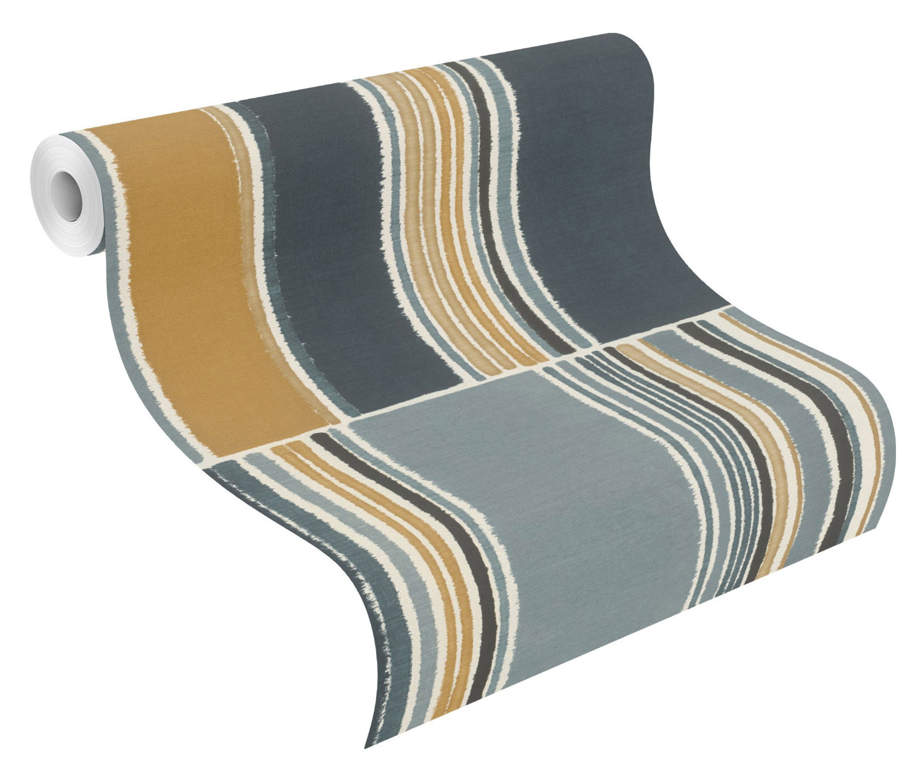 Rasch Vliestapete Florentine 3 Grafik Patchwork Stoff 484441