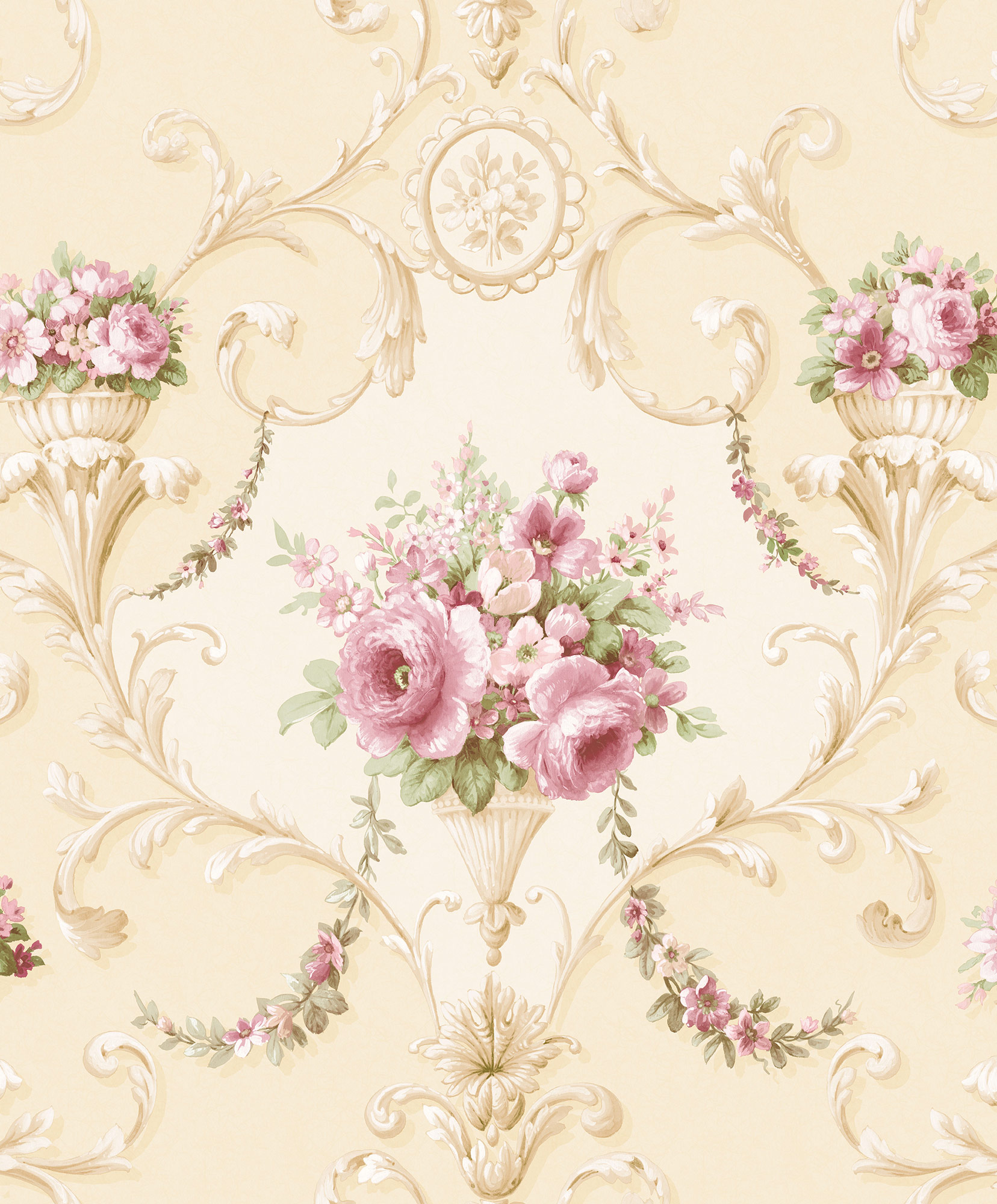 Essener Vliestapete Classic Silks 4 Blumen CI38230