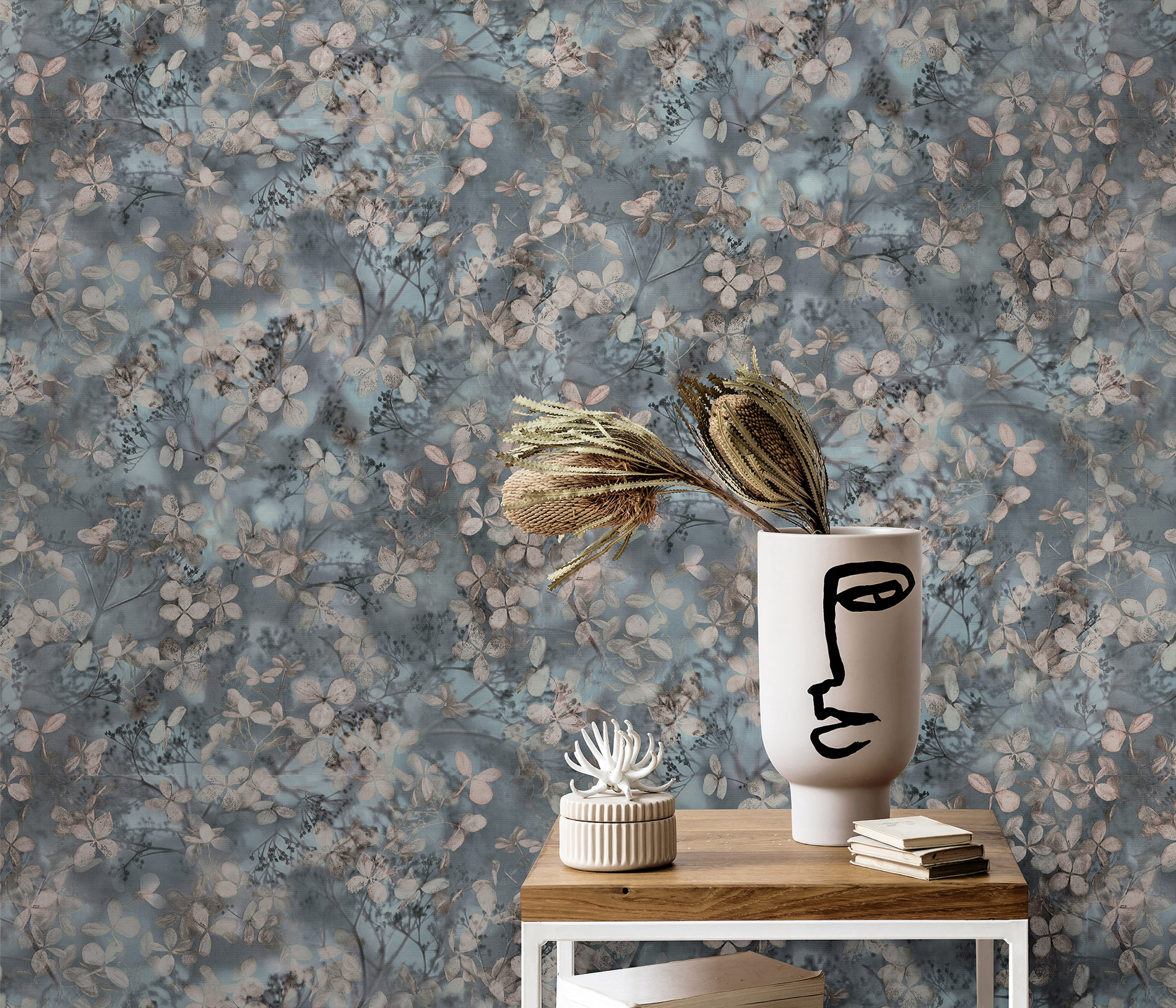 Erismann Vliestapete Play of light blau 1041508