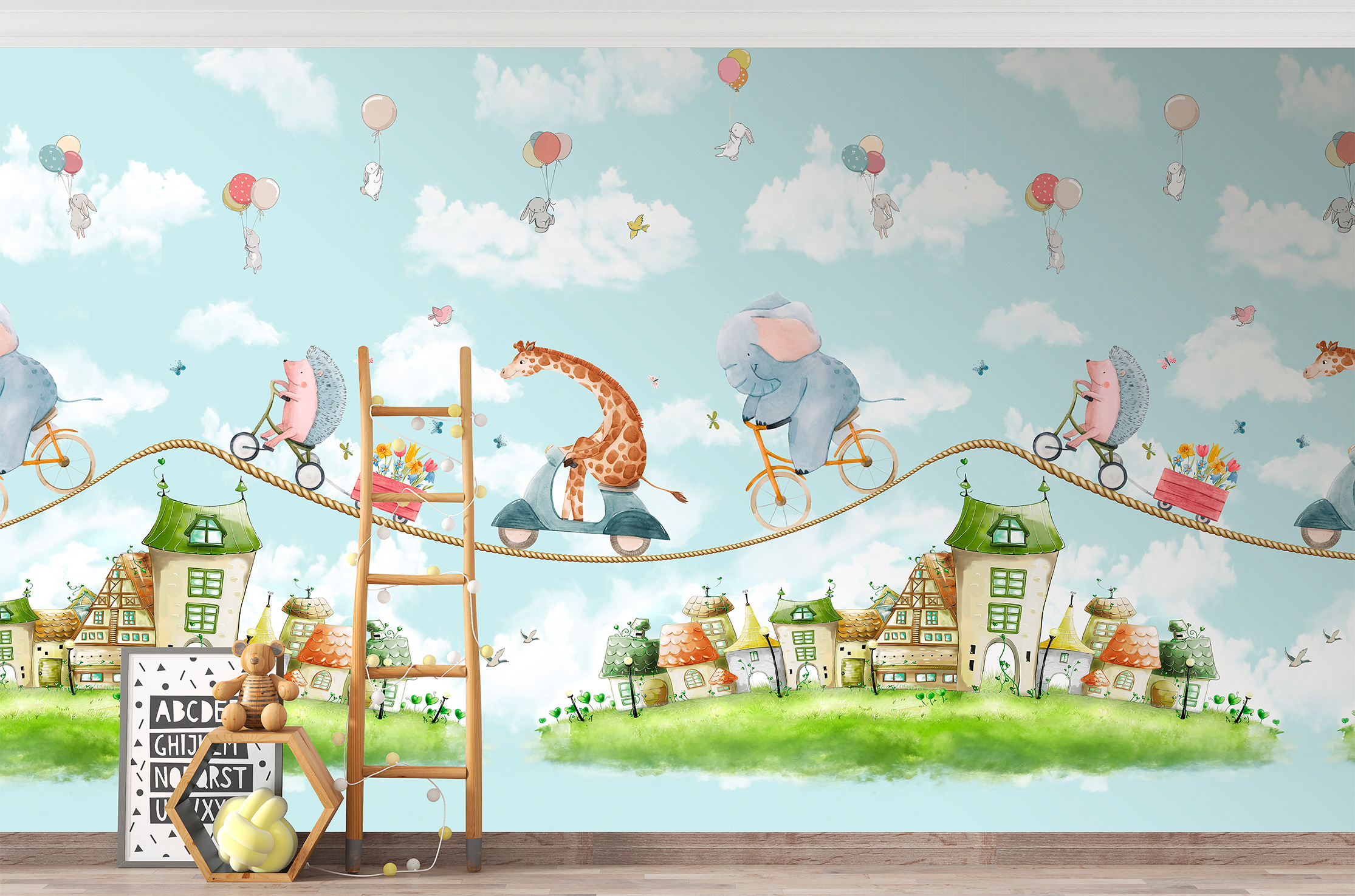 Decoprint Fototapete Cute Walls Zierkus CW60391