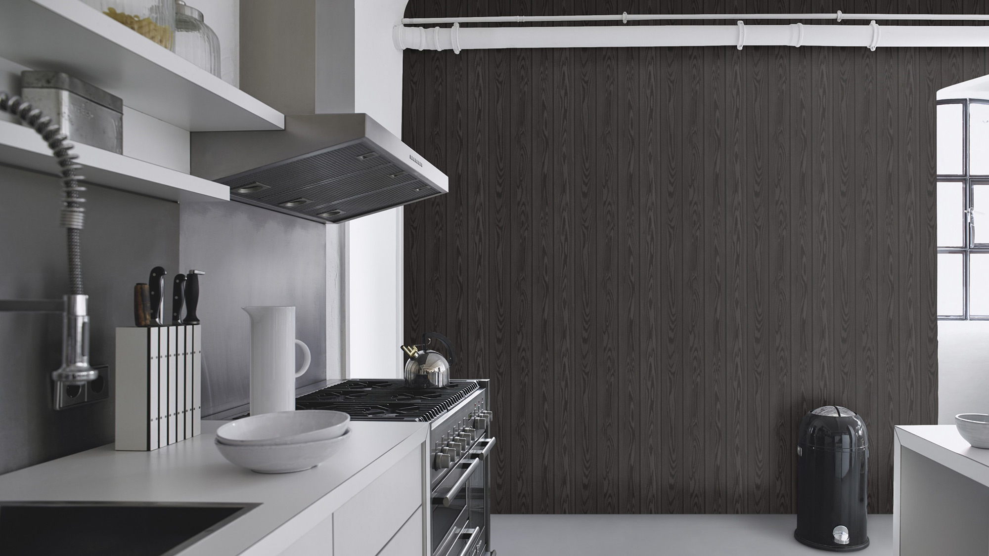 Rasch Vliestapete Factory V Holz Holzmaserung 499544