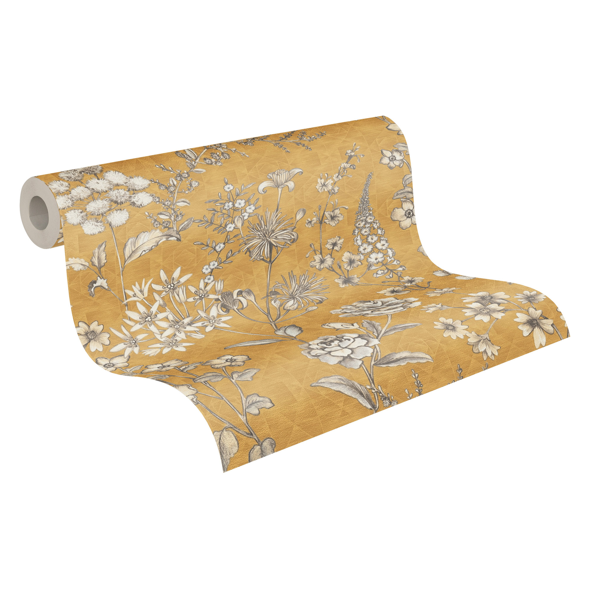 AS Vliestapete MS Travel Styles Grafisch Gelb 391172