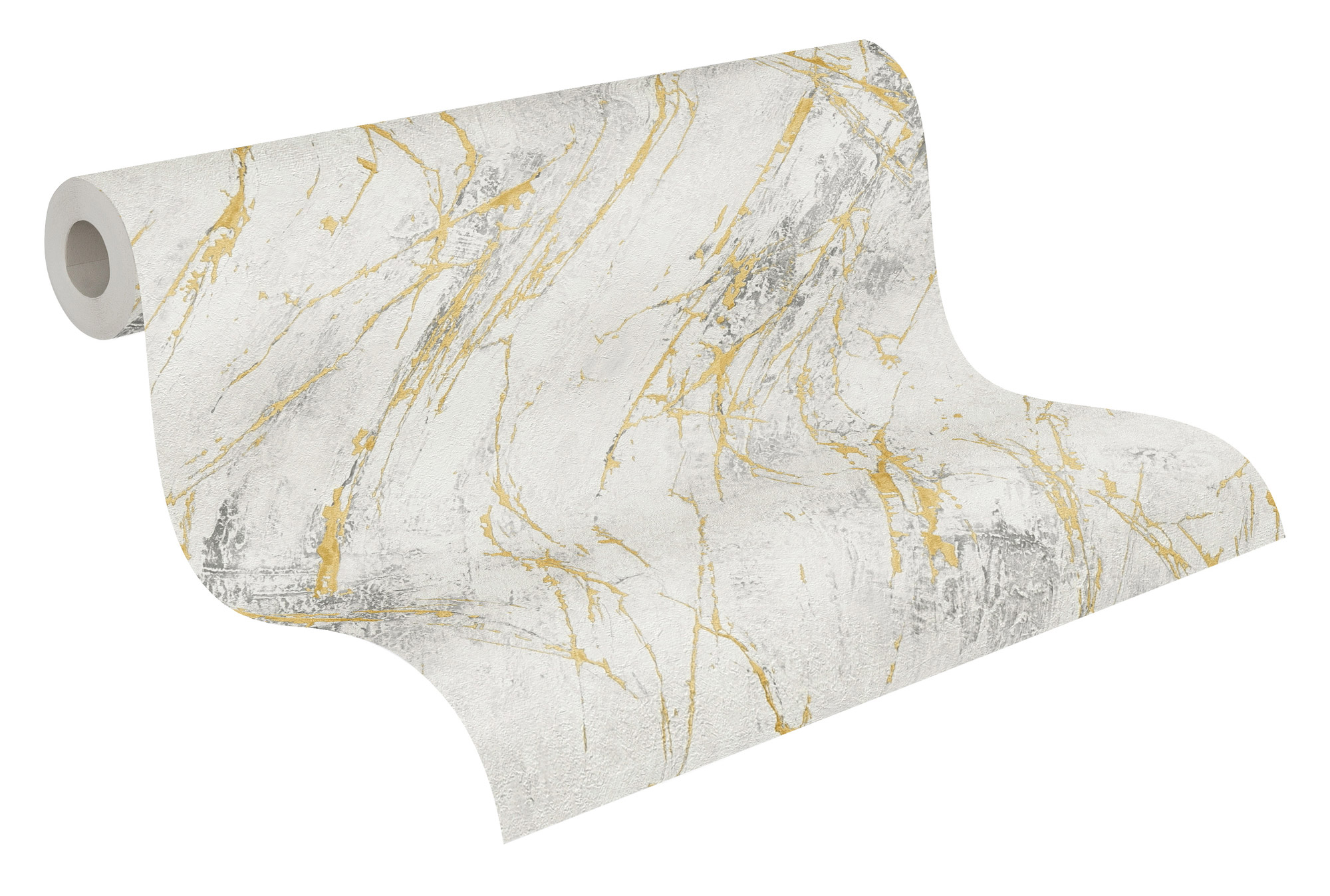 AS Vliestapete The BOS weiß Marmortapete 388173