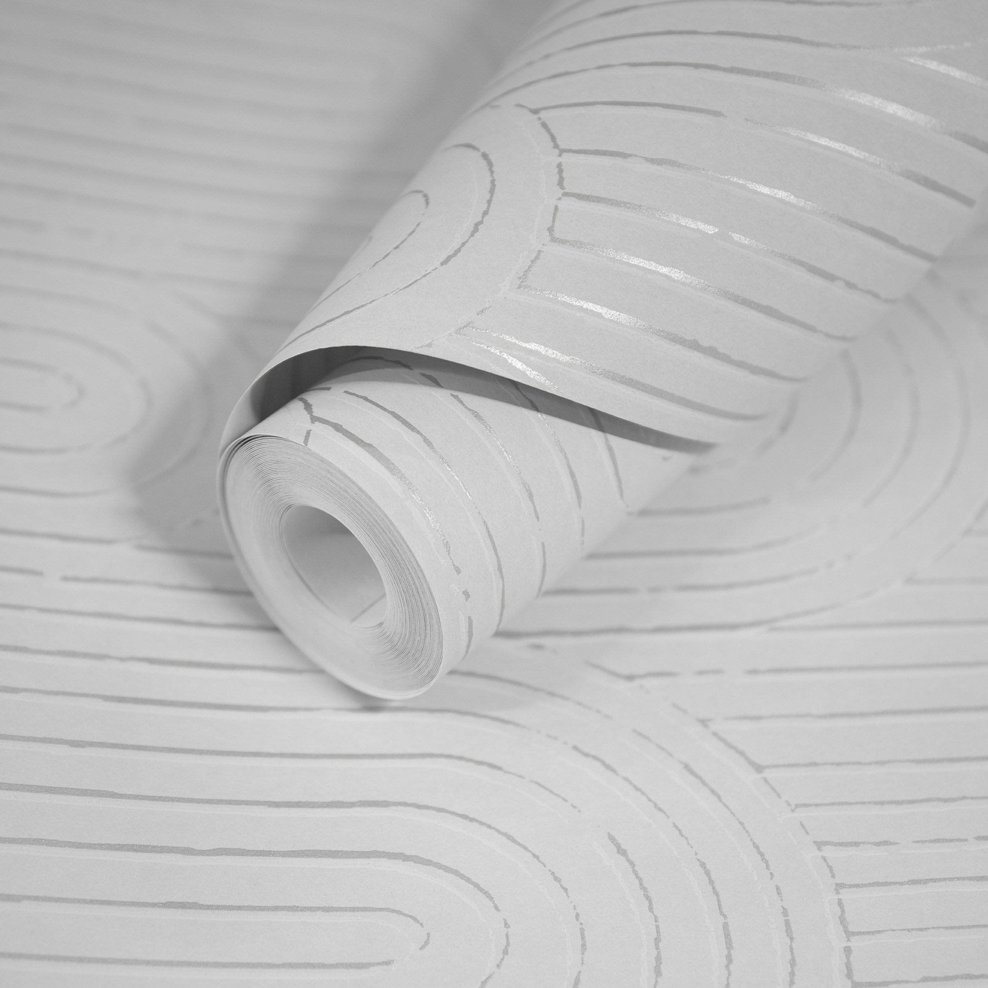 Hohenberger Vliestapete Chalk Colosseo Silver 65527