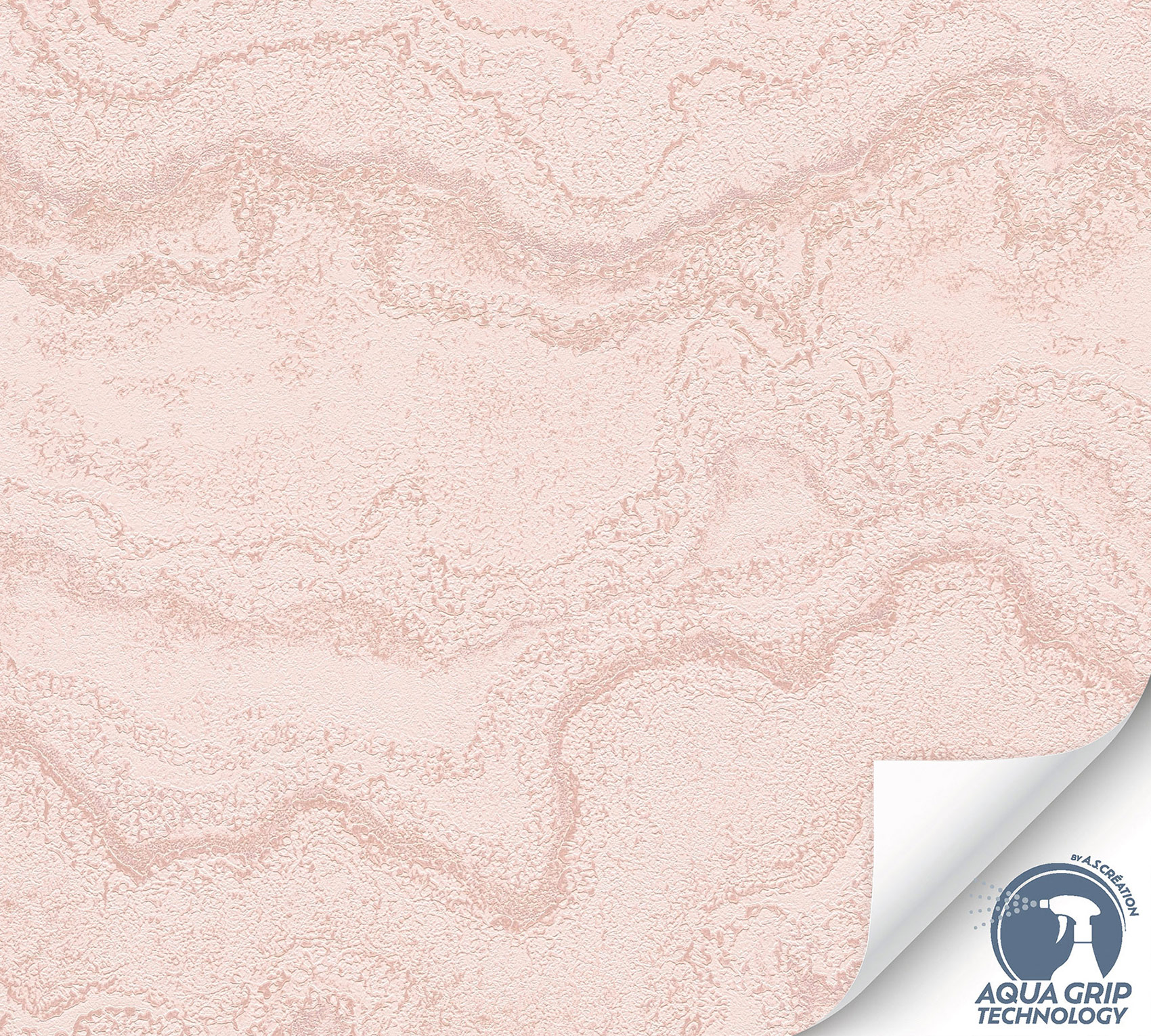 AS Vliestapete Cosiness Designdrop 2 Marmor Rosa 793165