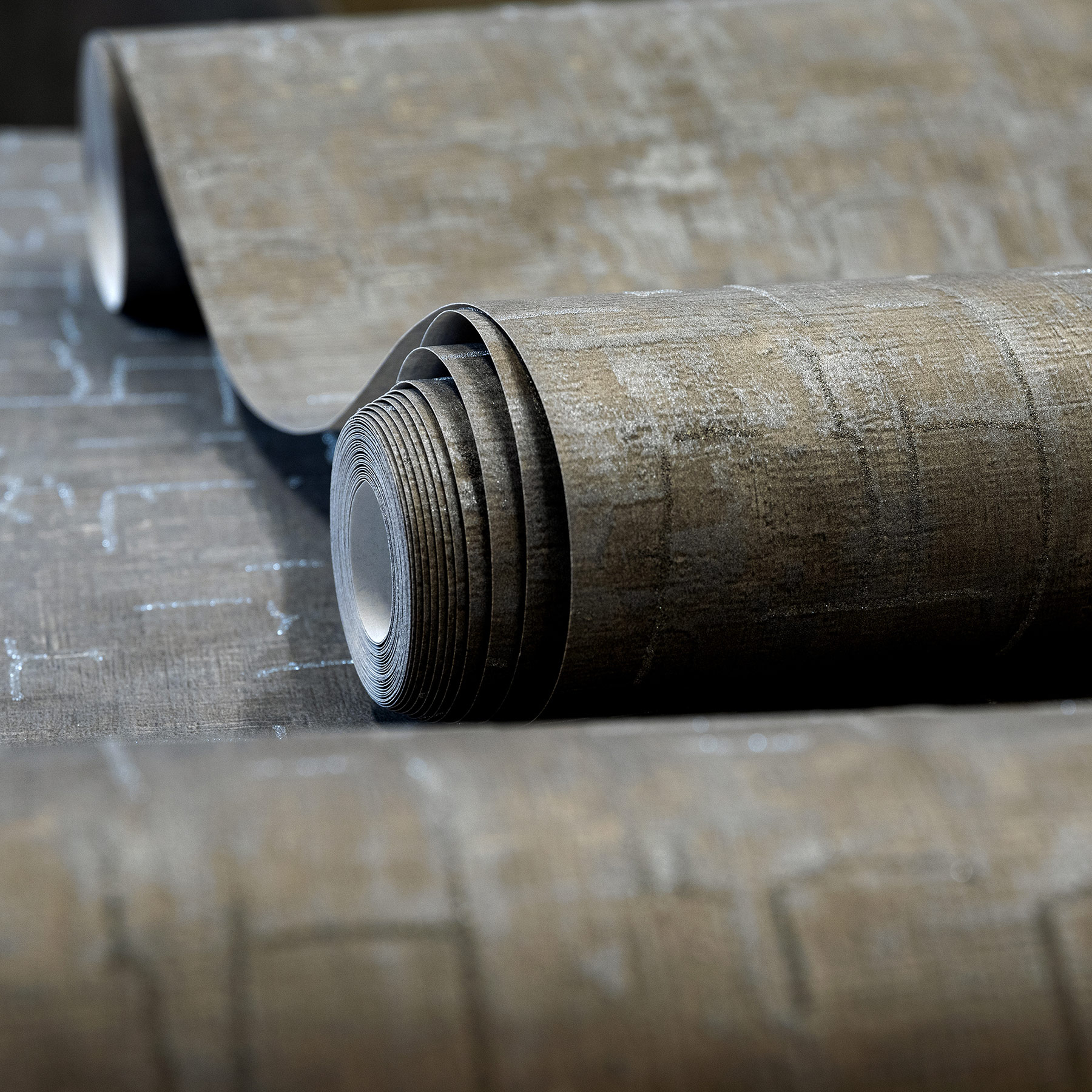 Hohenberger Vliestapete Divino Vesta Umber Brown 81319