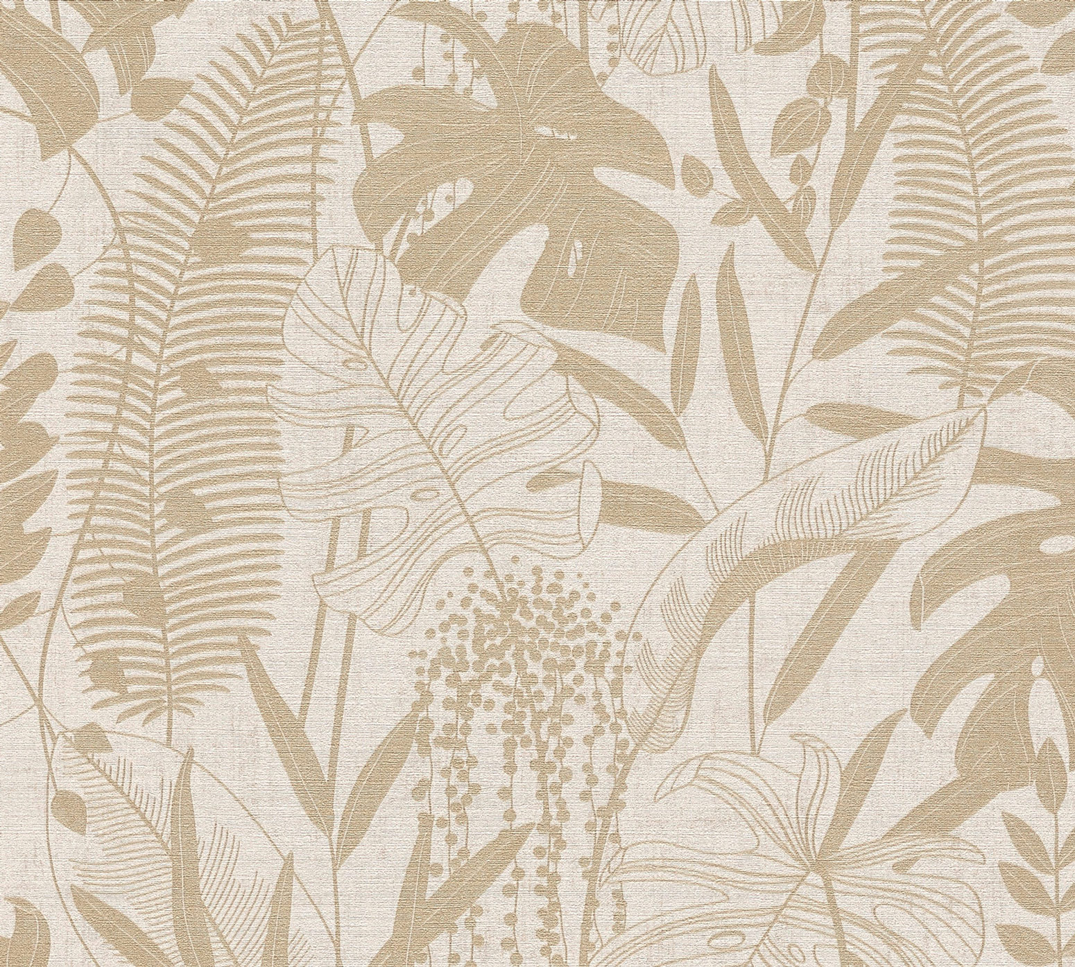 AS Vliestapete C2 Dschungeltapete Beige 791641