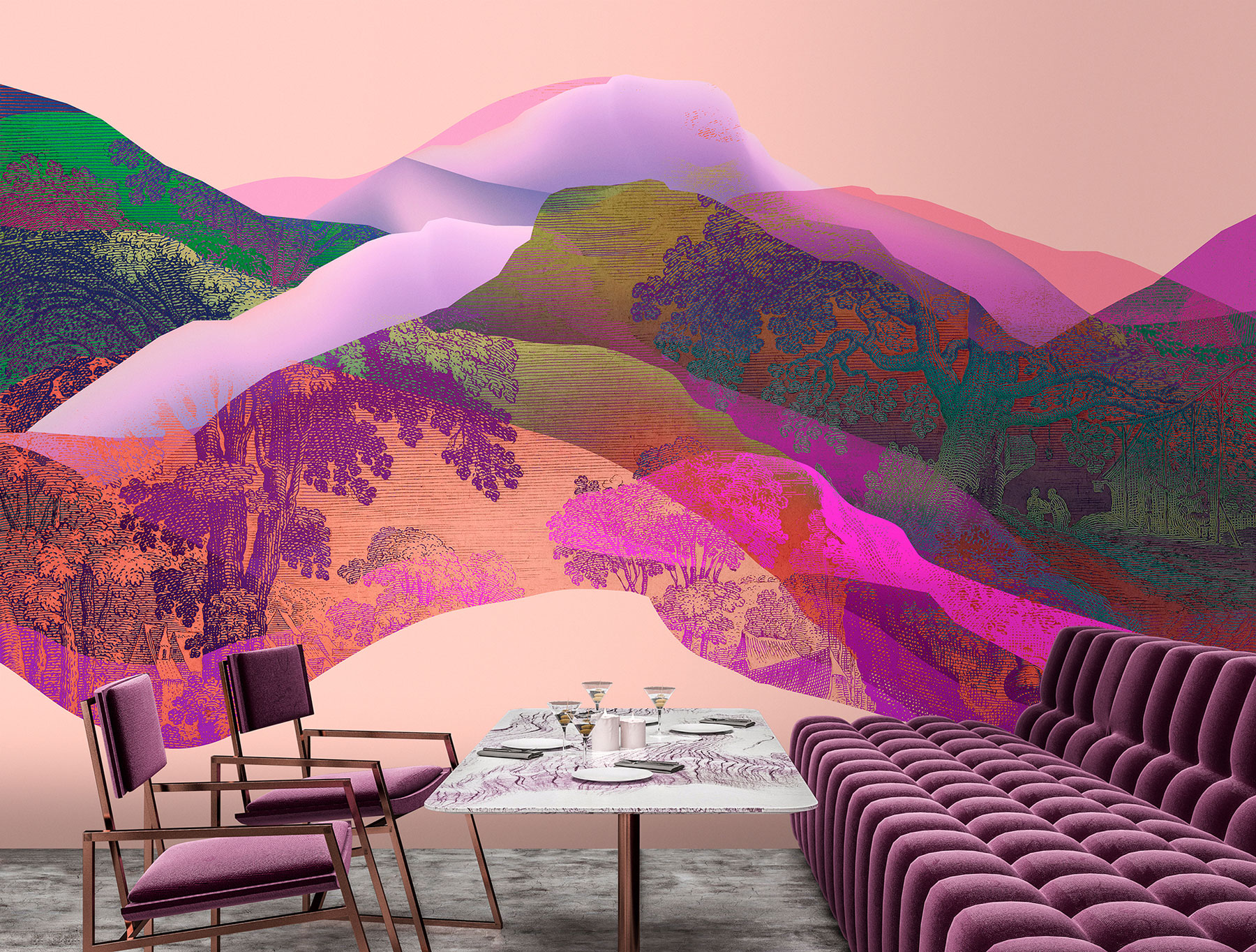 AS Fototapete Walls by Patel 3 Berge DD121796