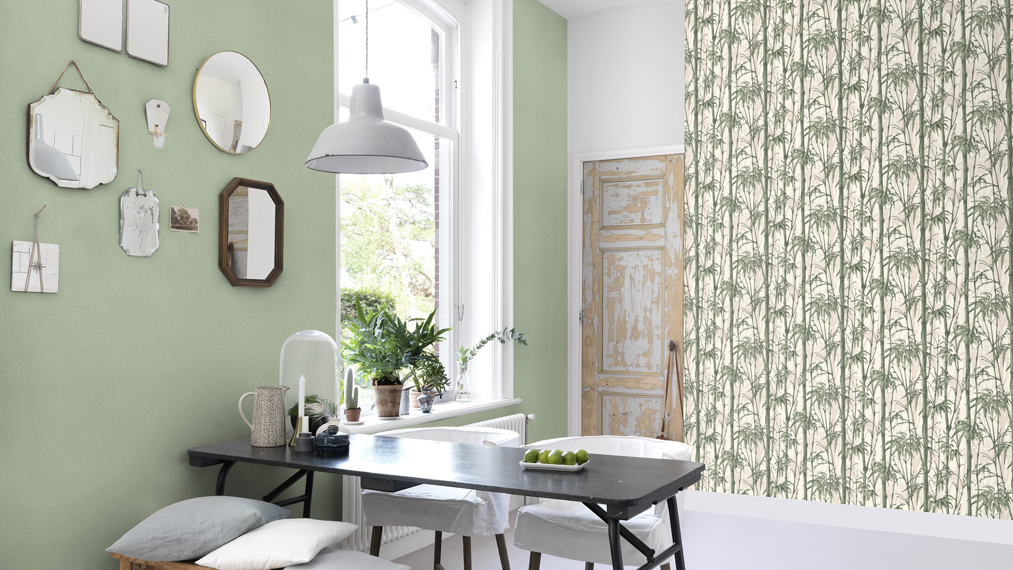 Rasch Vliestapete Florentine 4 Leinenoptik 484588