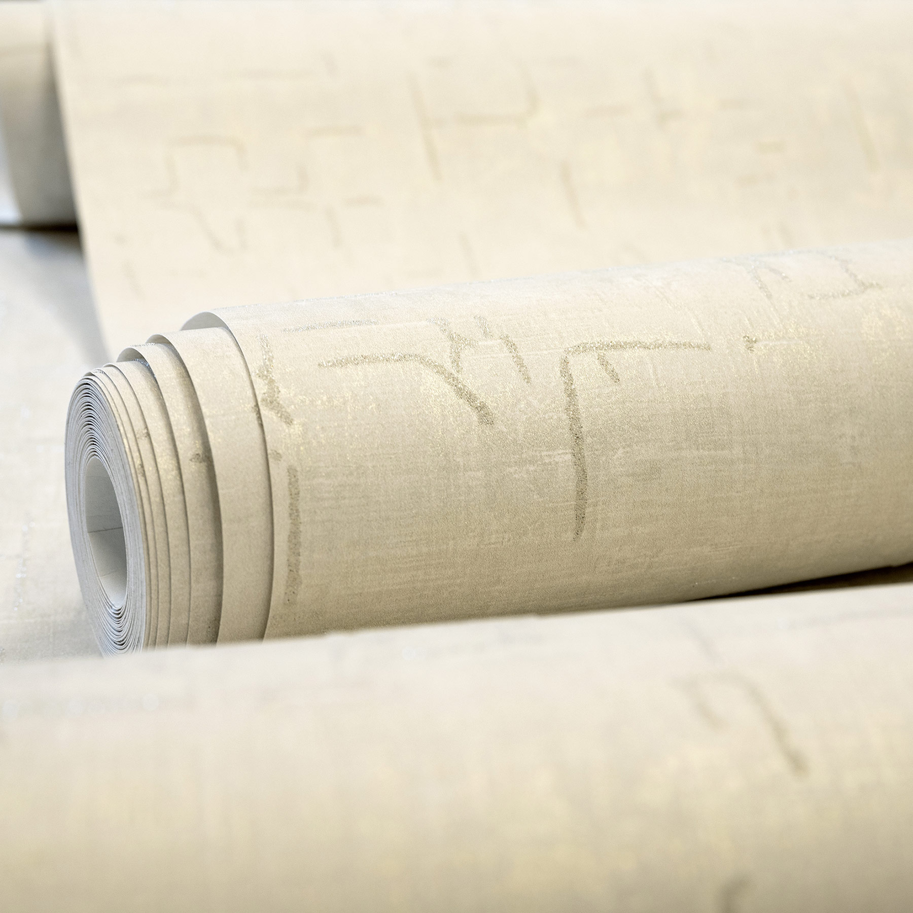 Hohenberger Vliestapete Perle Divino Vesta Sand Beige 81320