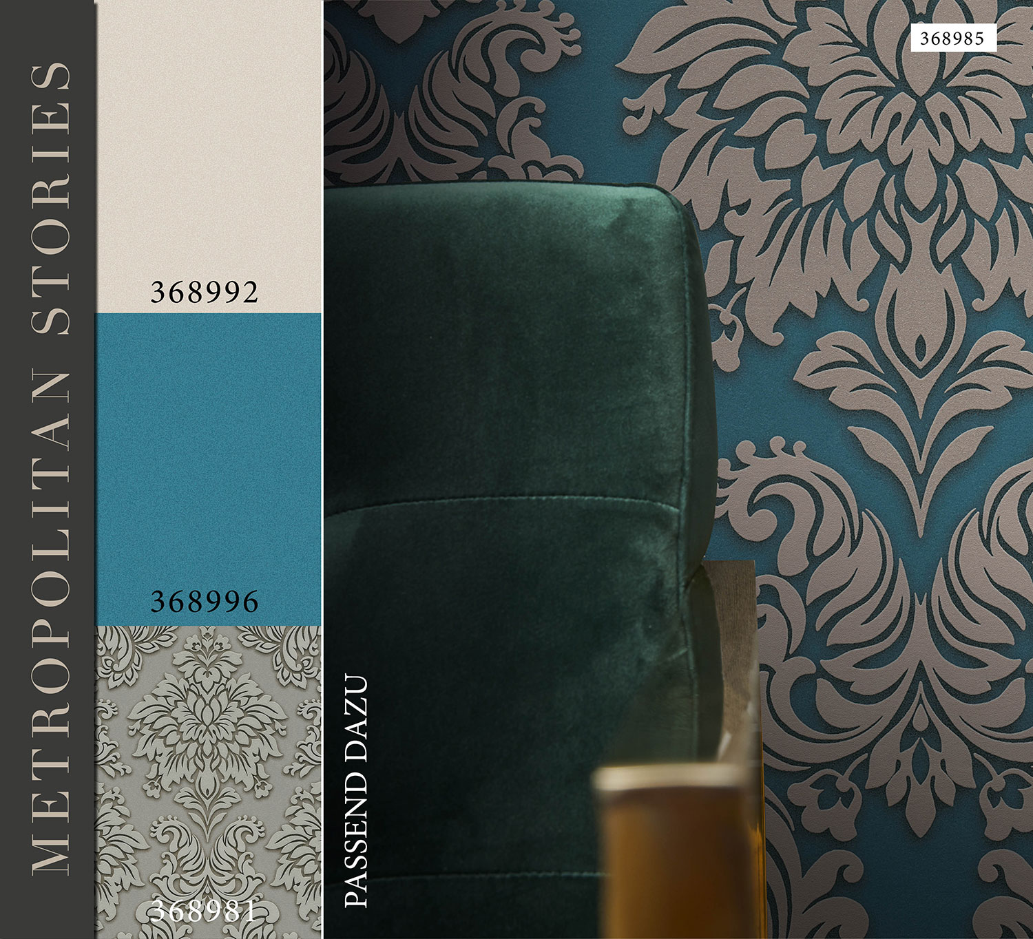 AS Vliestapete Metropolitan Stories Barock Tapete 368981