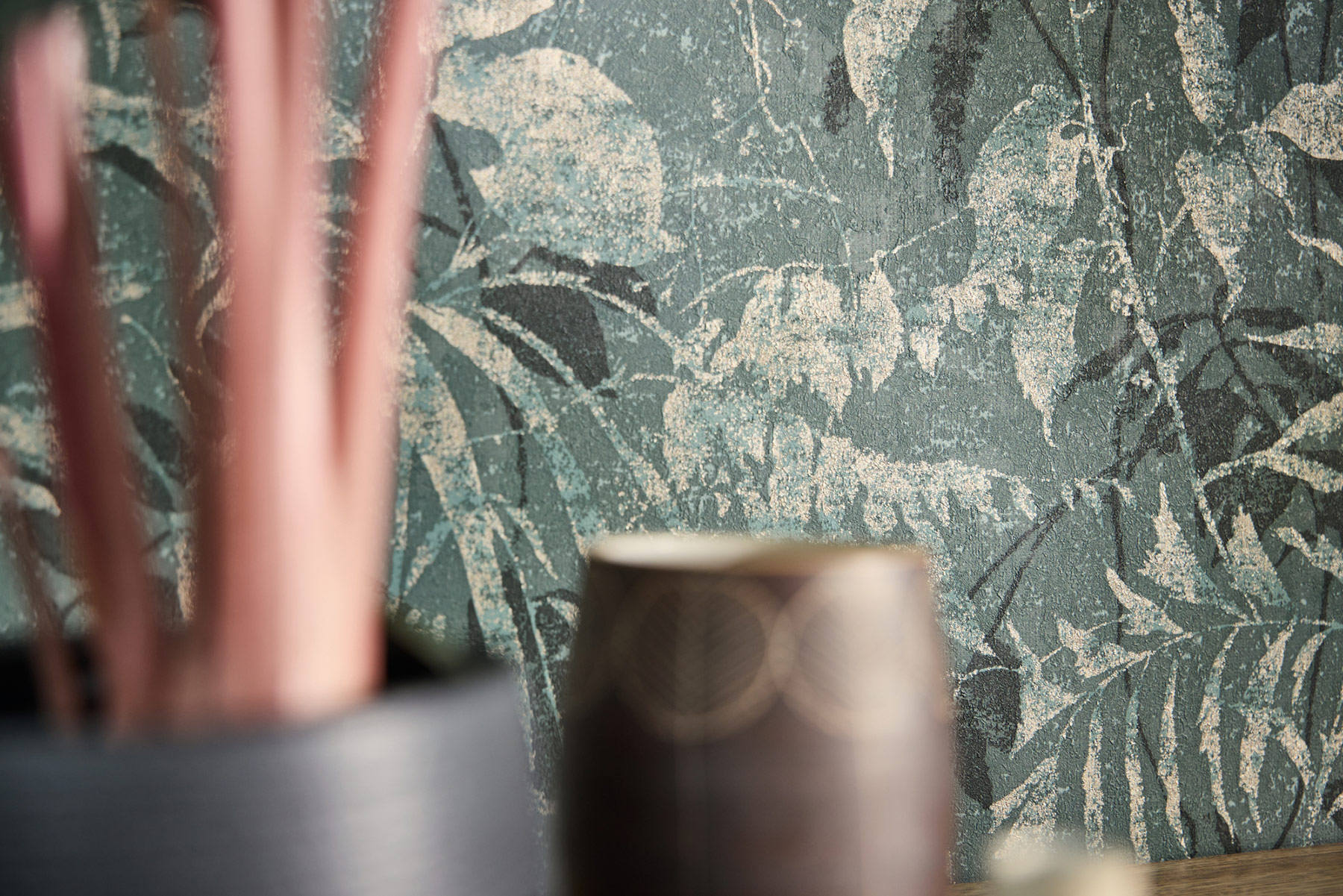 AS Vliestapete MS Hot Spots Floral Blau 782035