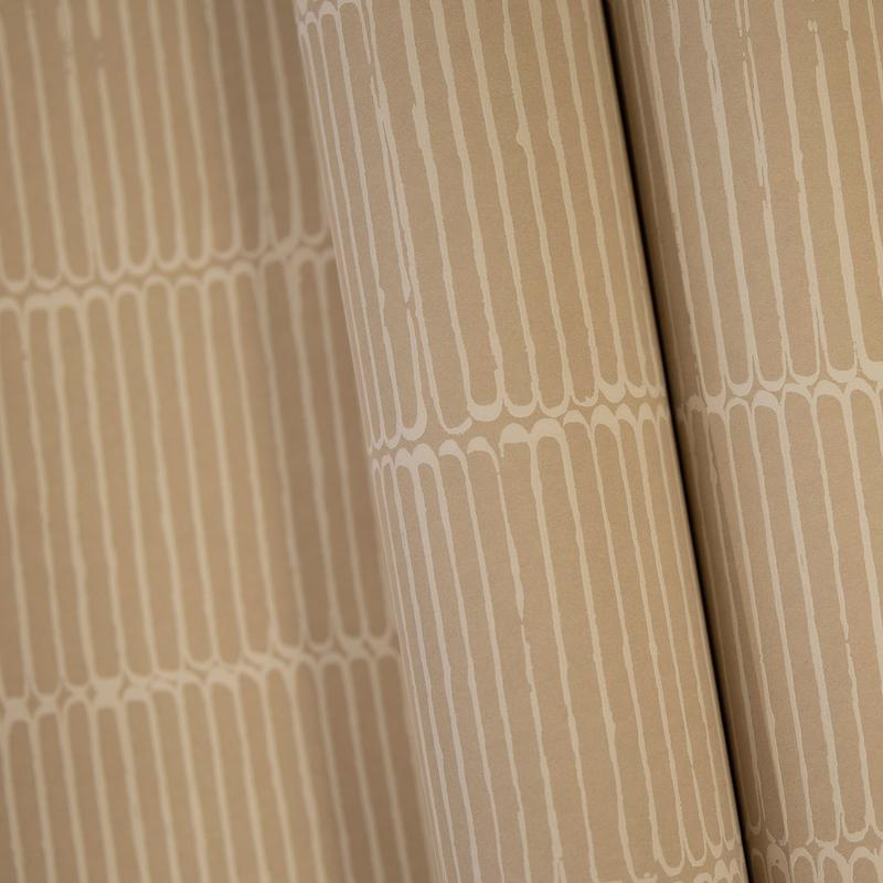 Hohenberger Vliestapete Chalk Beams in Order Caramel 65499