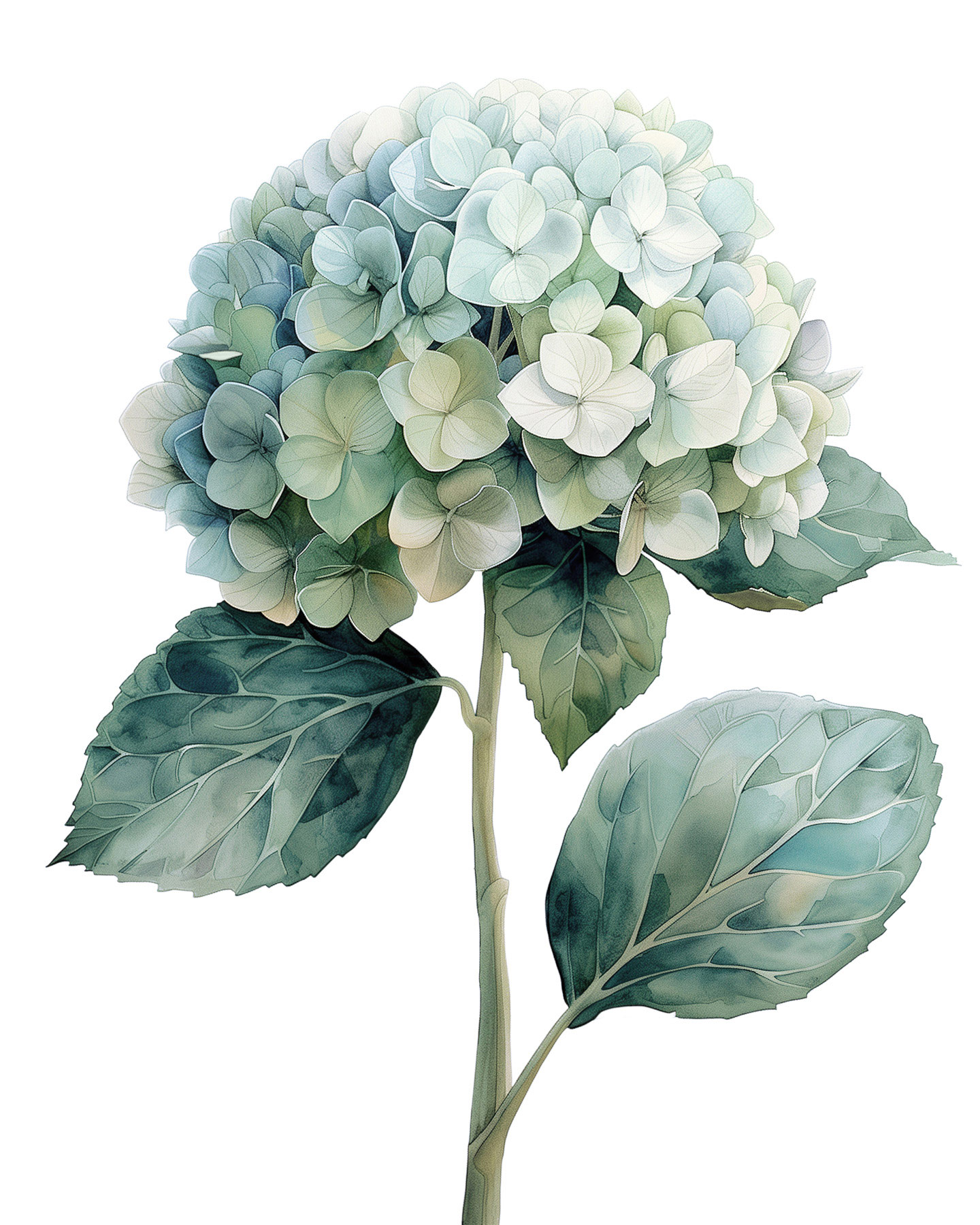 AS Leinwandbild Hortensie Bleue DD132920