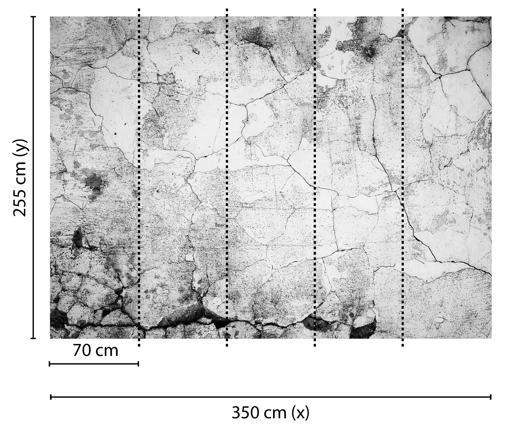 AS Fototapete Designwalls CementCrack Beton DD118768