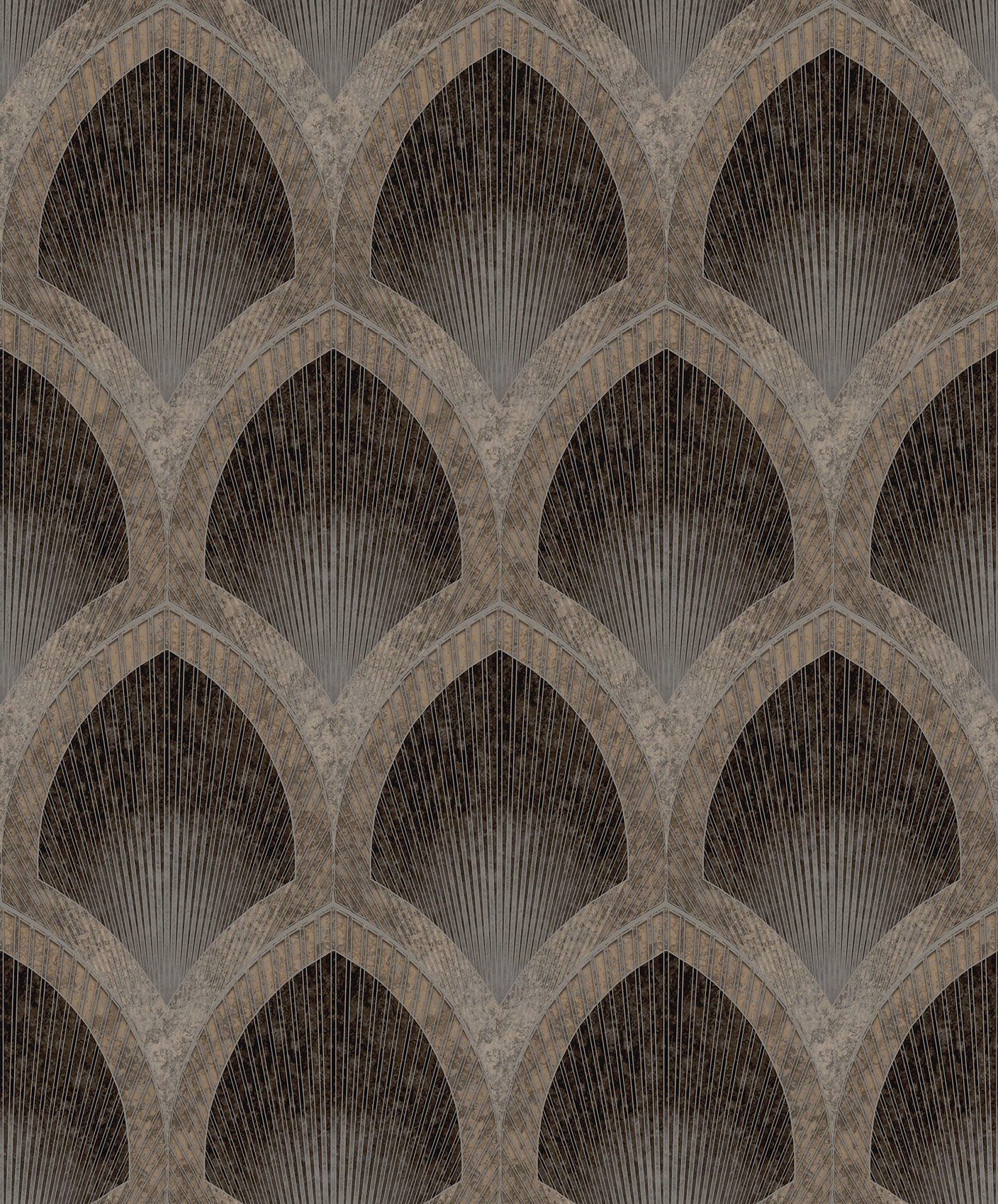 Essener Vliestapete Special FX 2 Bronzebraun G68087