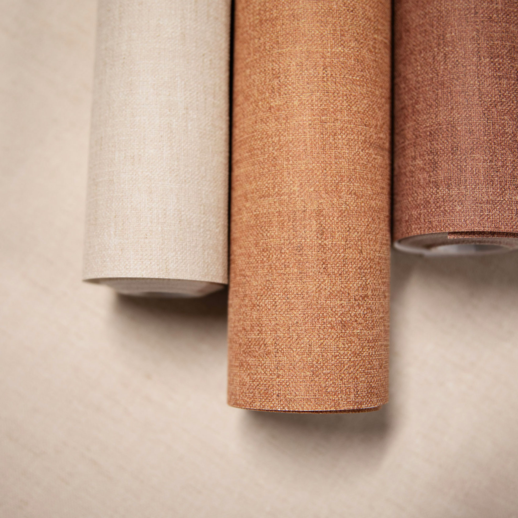 Hohenberger Vliestapete Artist Collage Uni Orange 27272