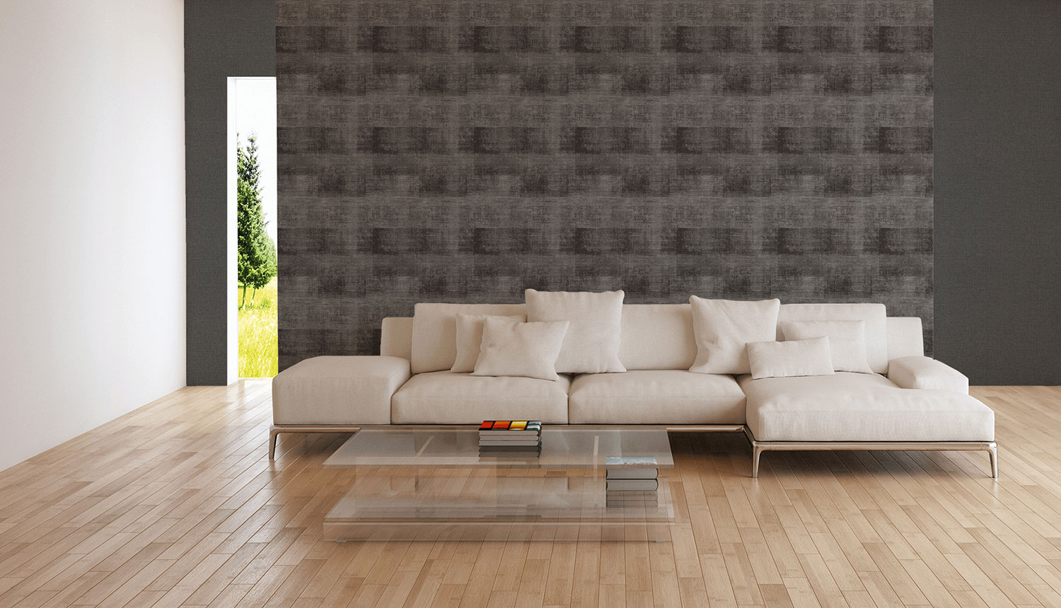 A.S. Création  Vliestapete Character grau 367732