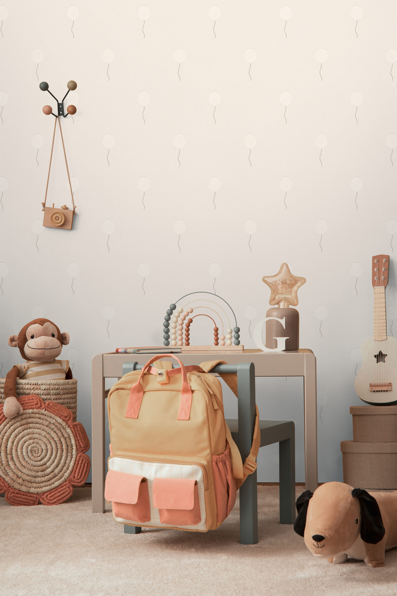 AS Vliestapete Kids Studio Kinderzimmertapete Creme 792642