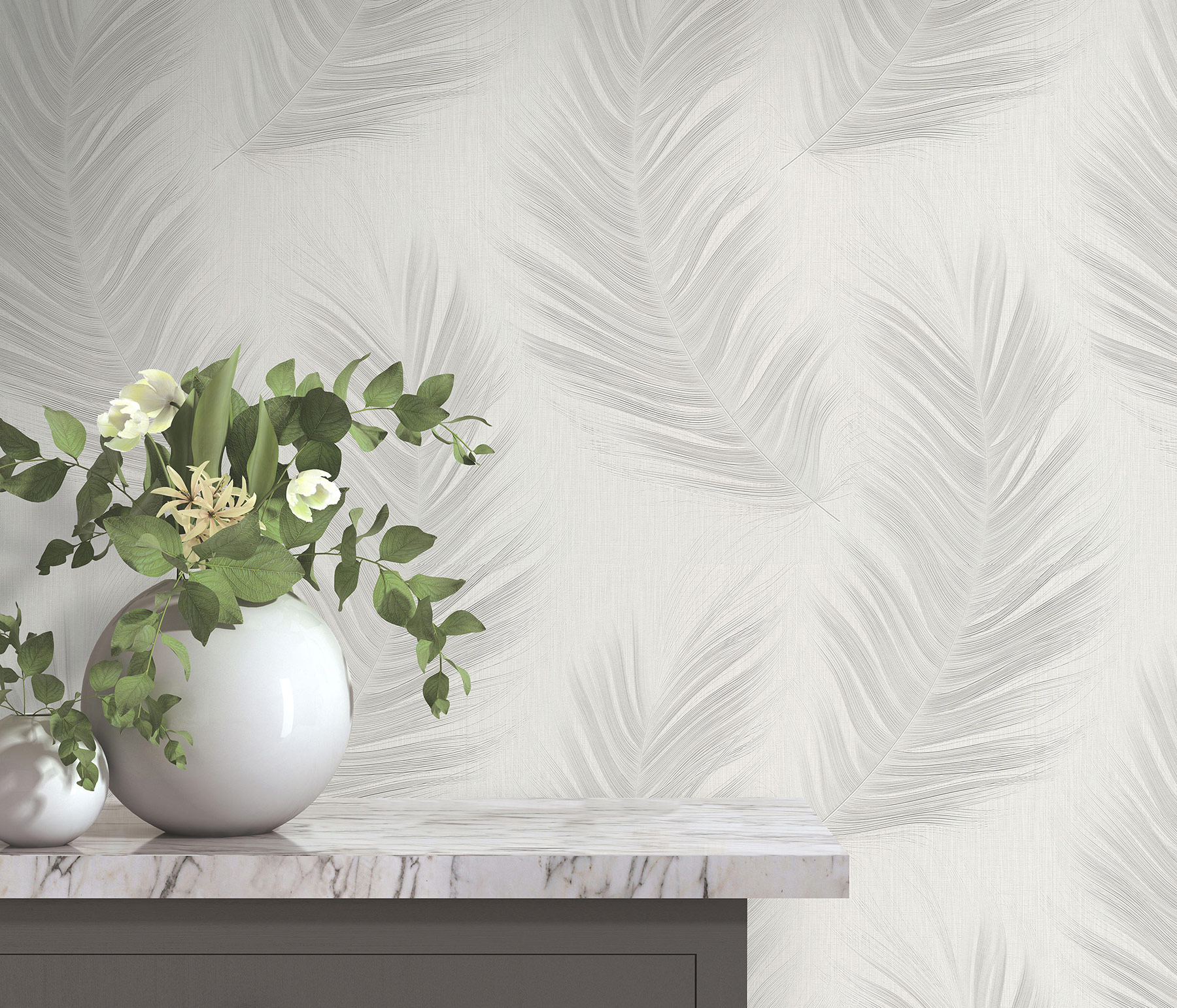 Erismann Vliestapete Aurora Blättermotiv 1051631