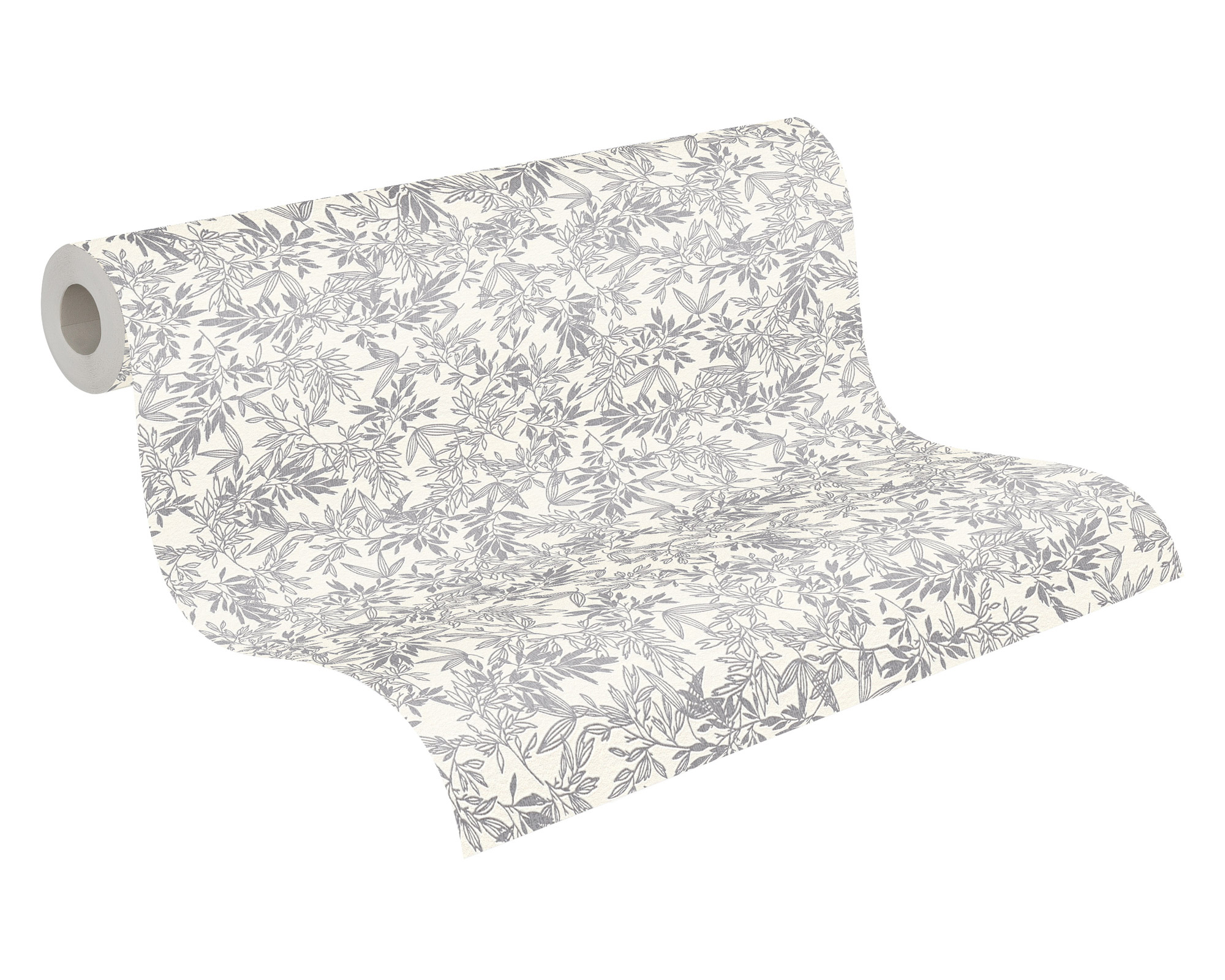 AS Vliestapete Attractive 2 Floral Grau 390281